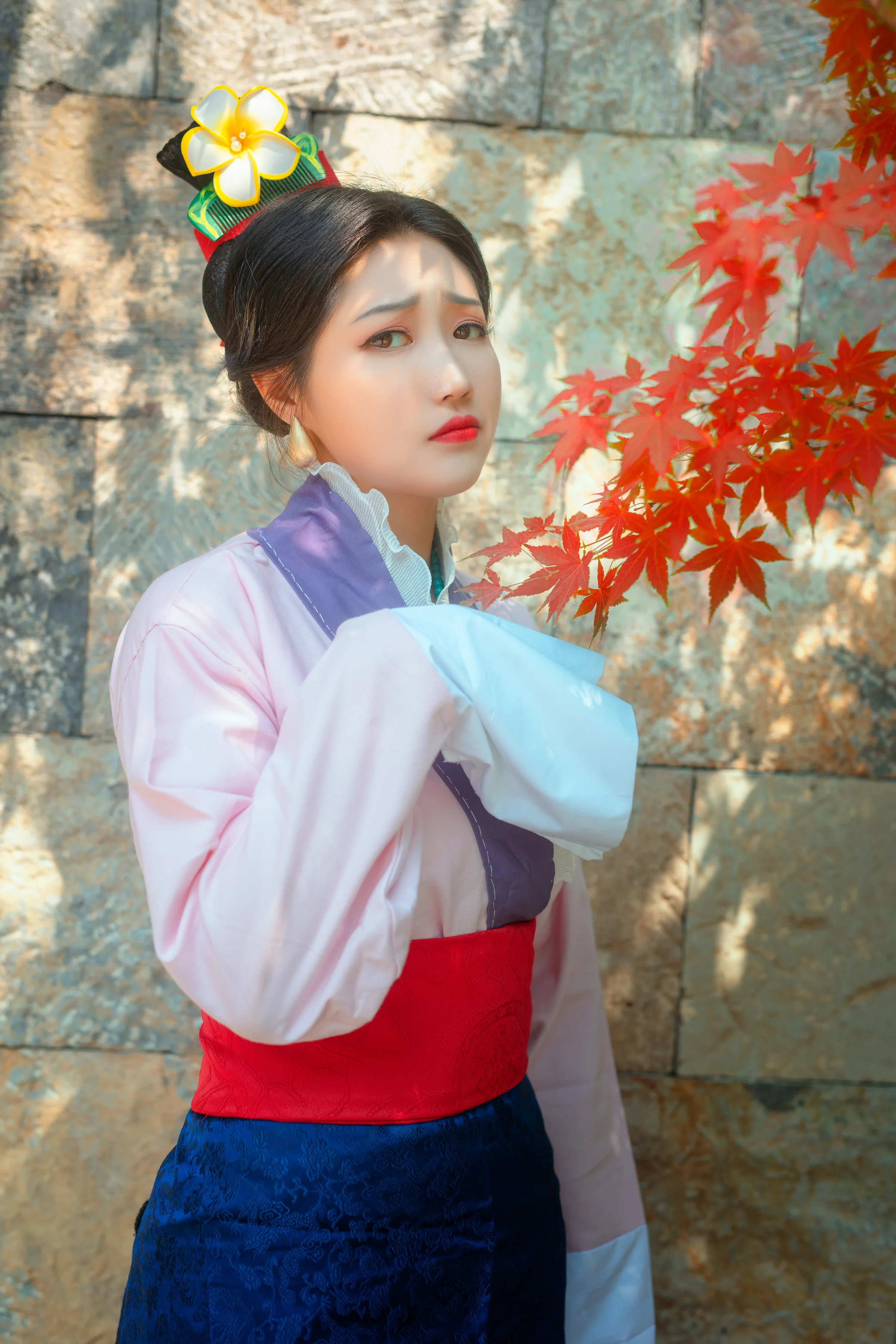 迪士尼花木兰COS写真