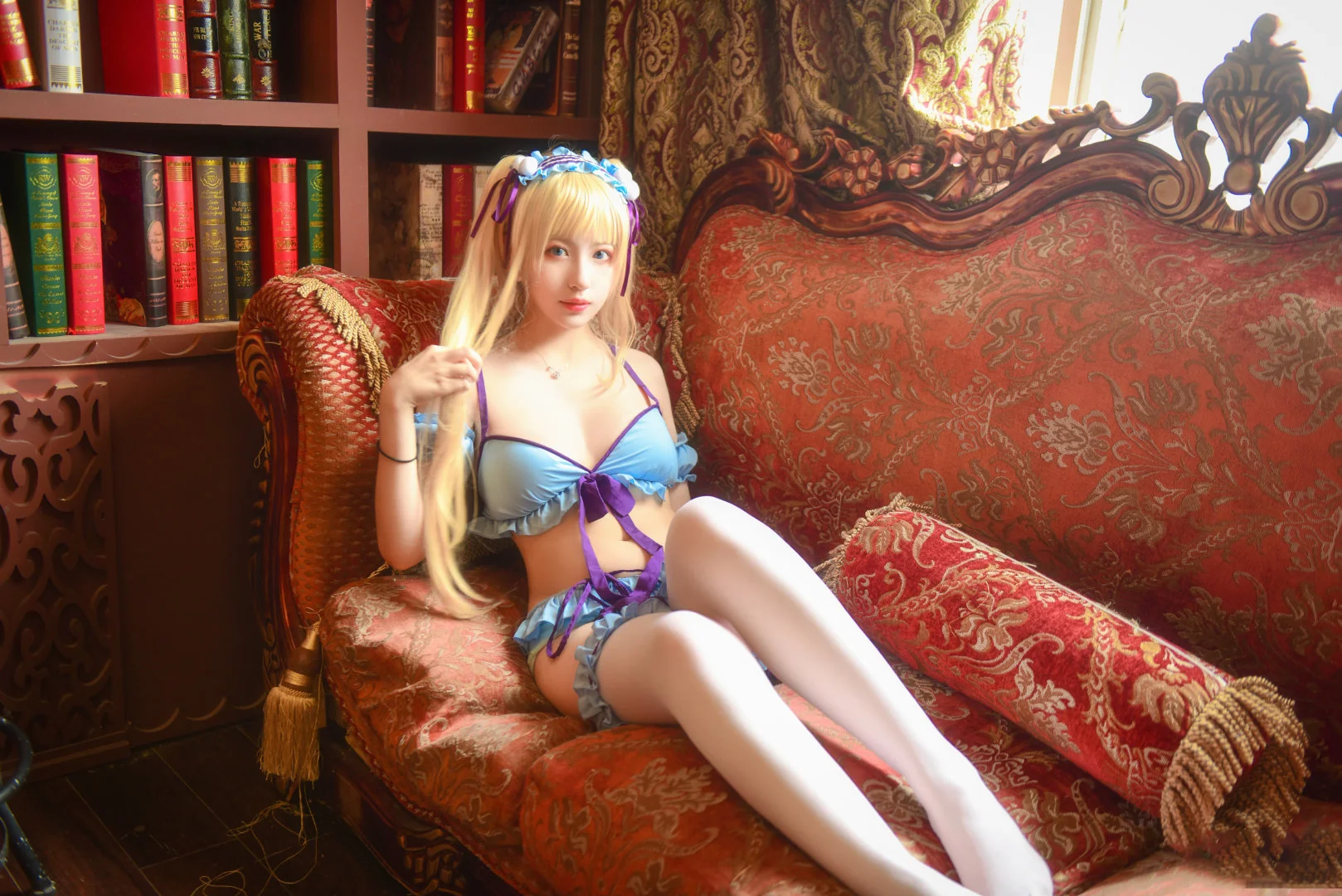《路人女主的养成方法》英梨梨泳装COS写真