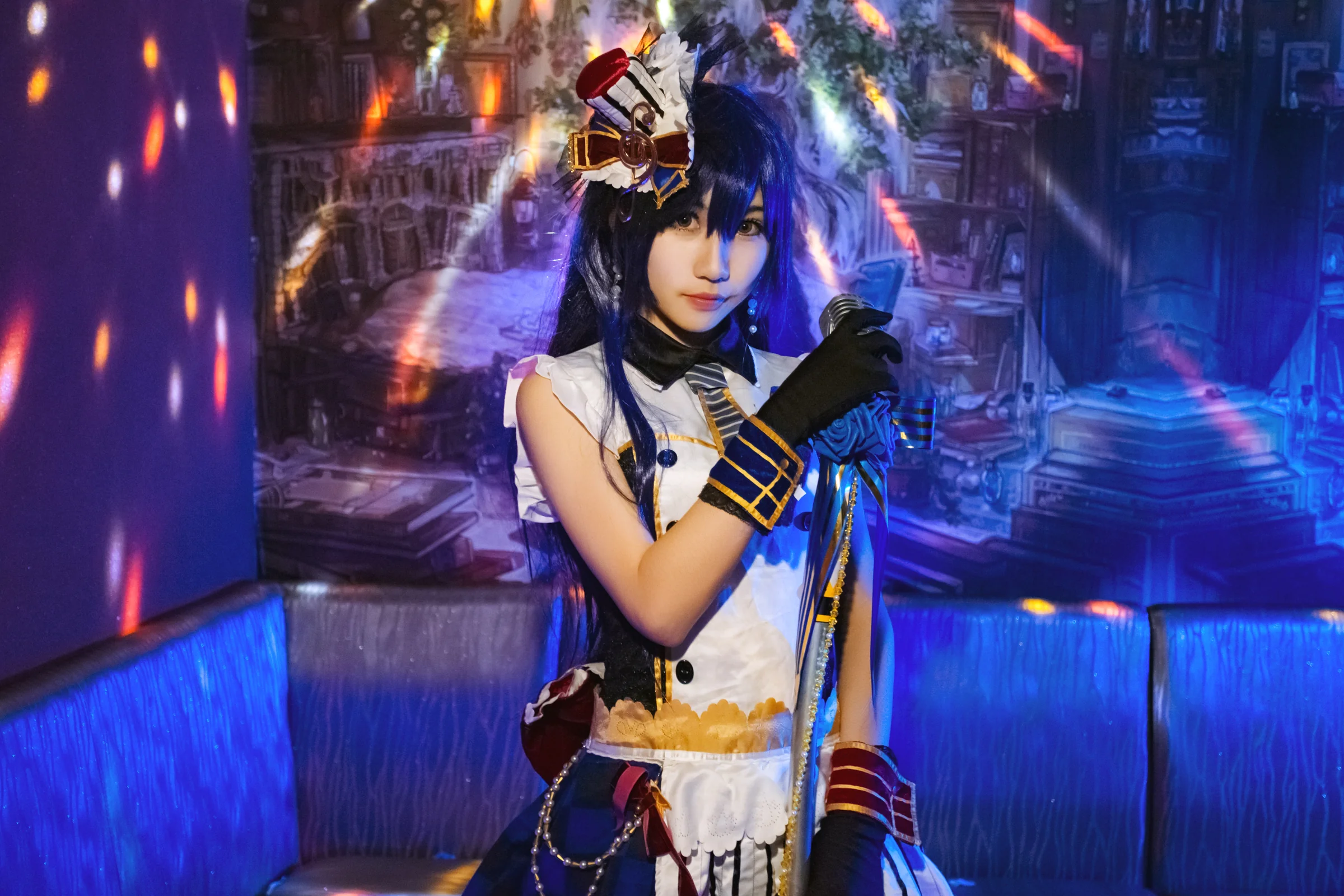 Love Live!园田海未COS写真，酷酷哒