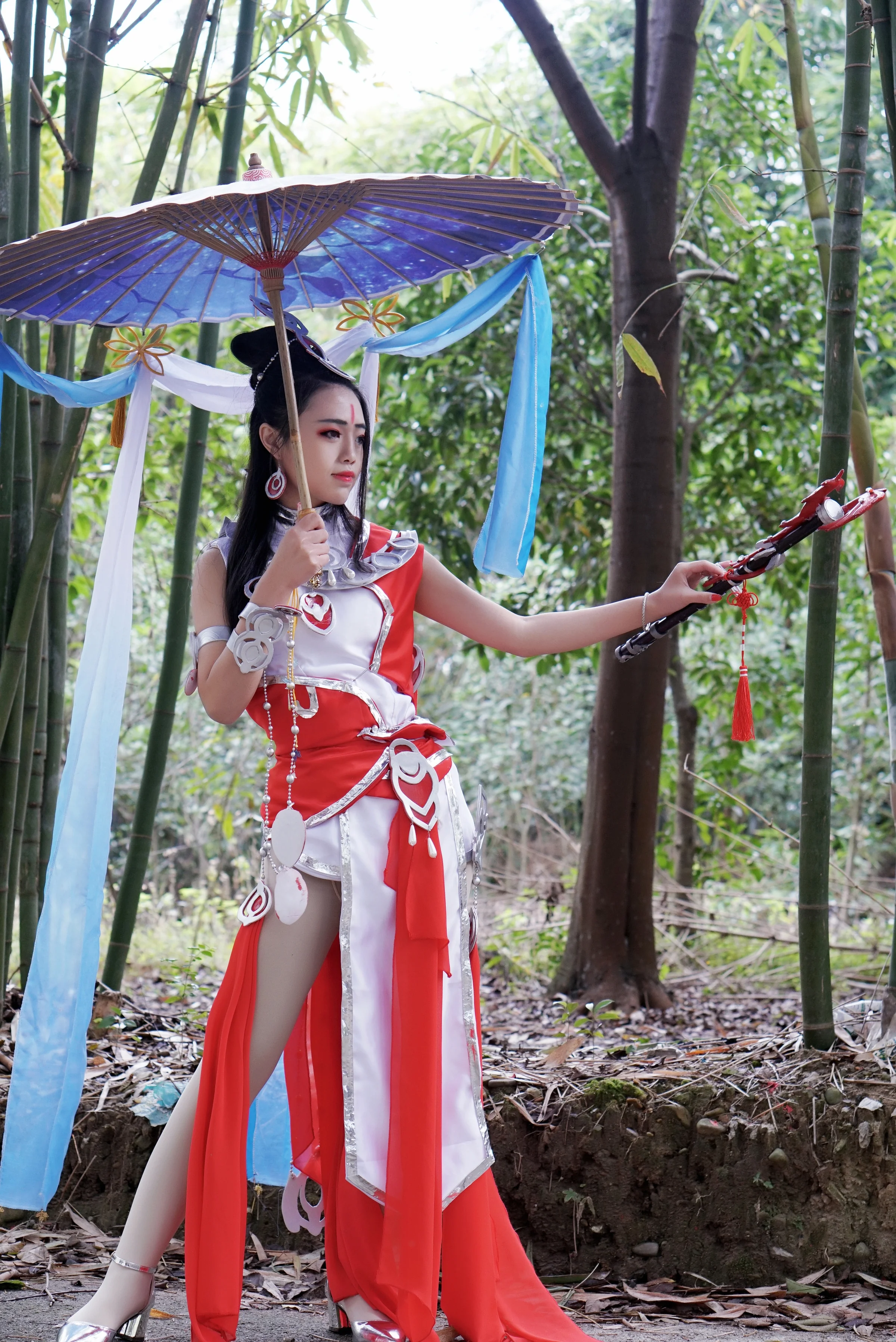 剑侠情缘三 南诏皇宫成女COS写真
