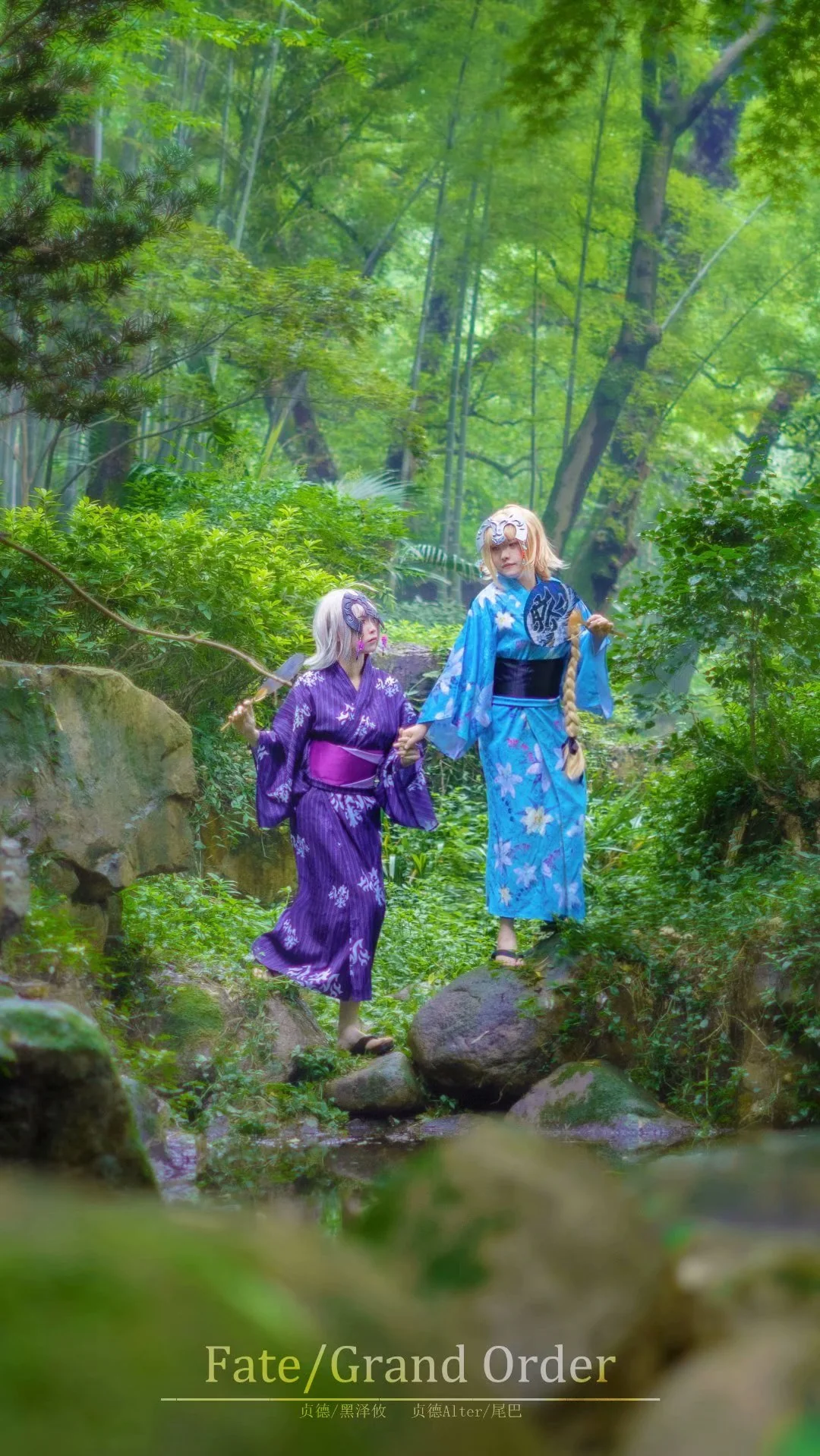 《Fate/Grand Order》夏日祭。贞德（Alter）COS写真