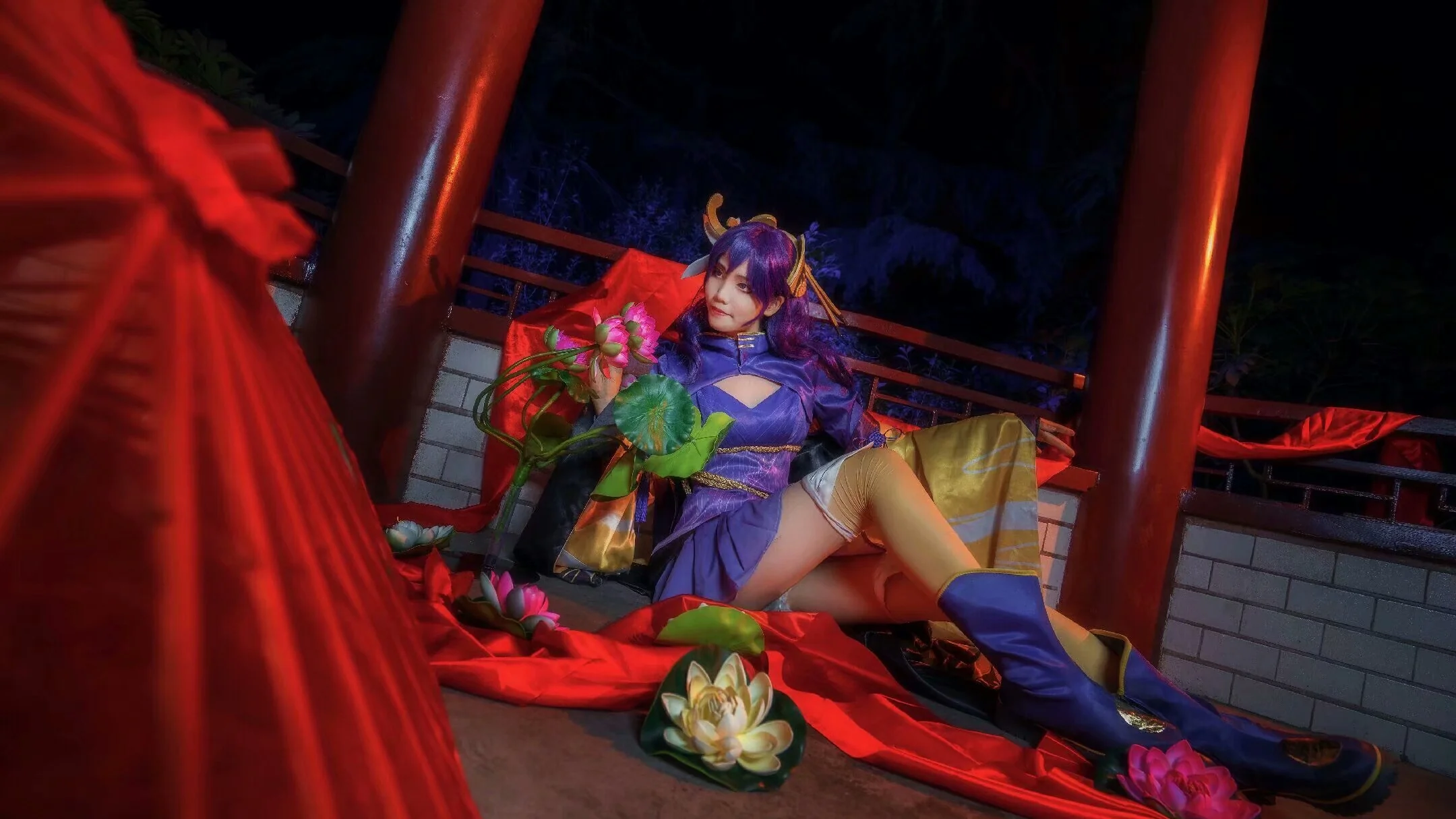VOCALOID亡国祸水 墨清玄COS写真