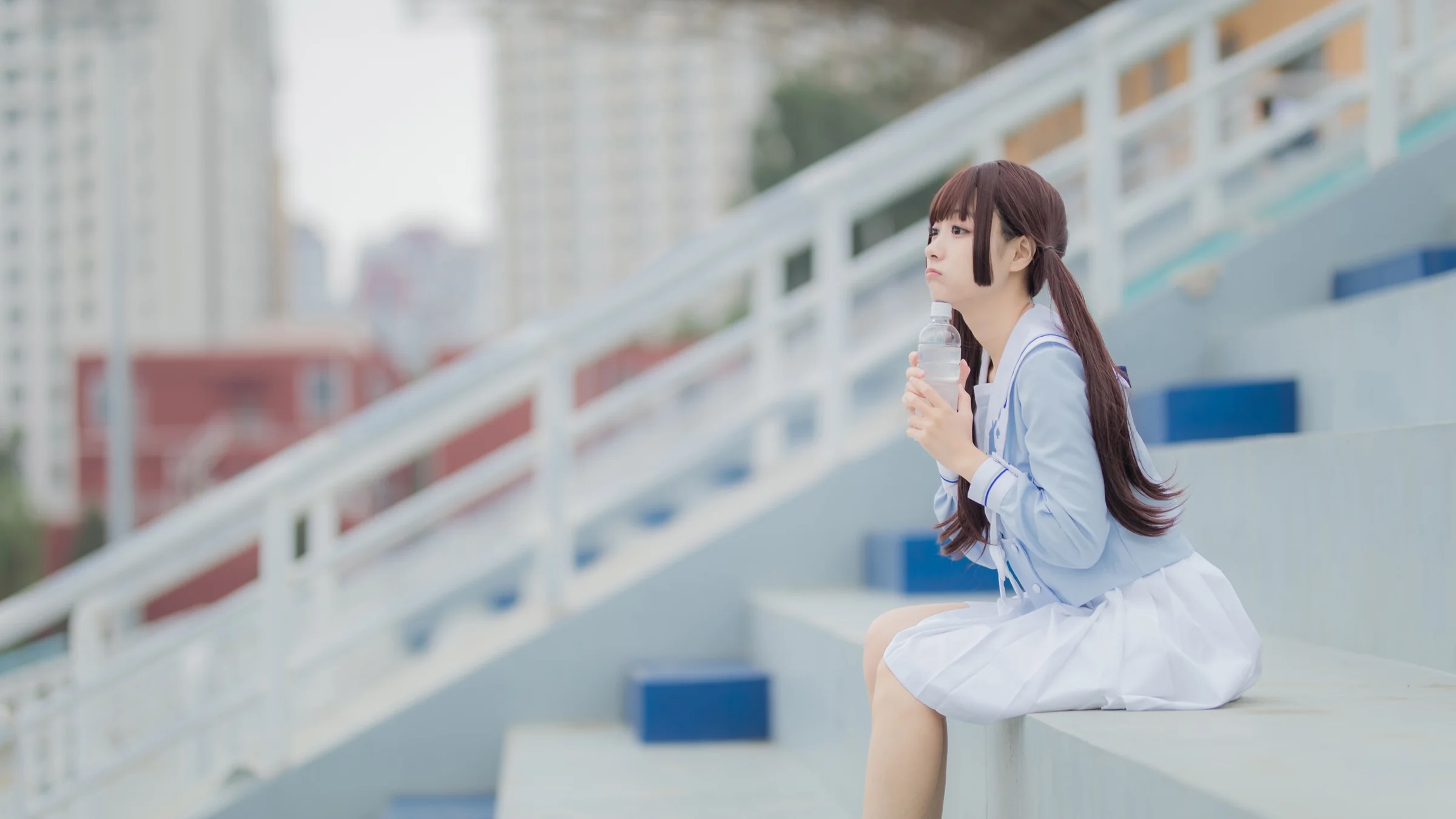 水色爱丽丝 JK制服｜高清图片集