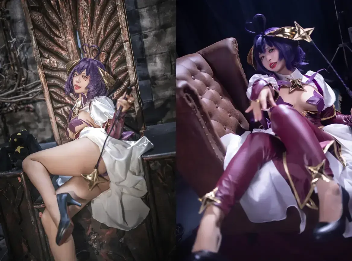 橙风千雅&小和甜酒 – 魔法少女双人 柊舞缇娜&爱丽丝｜高清图片集