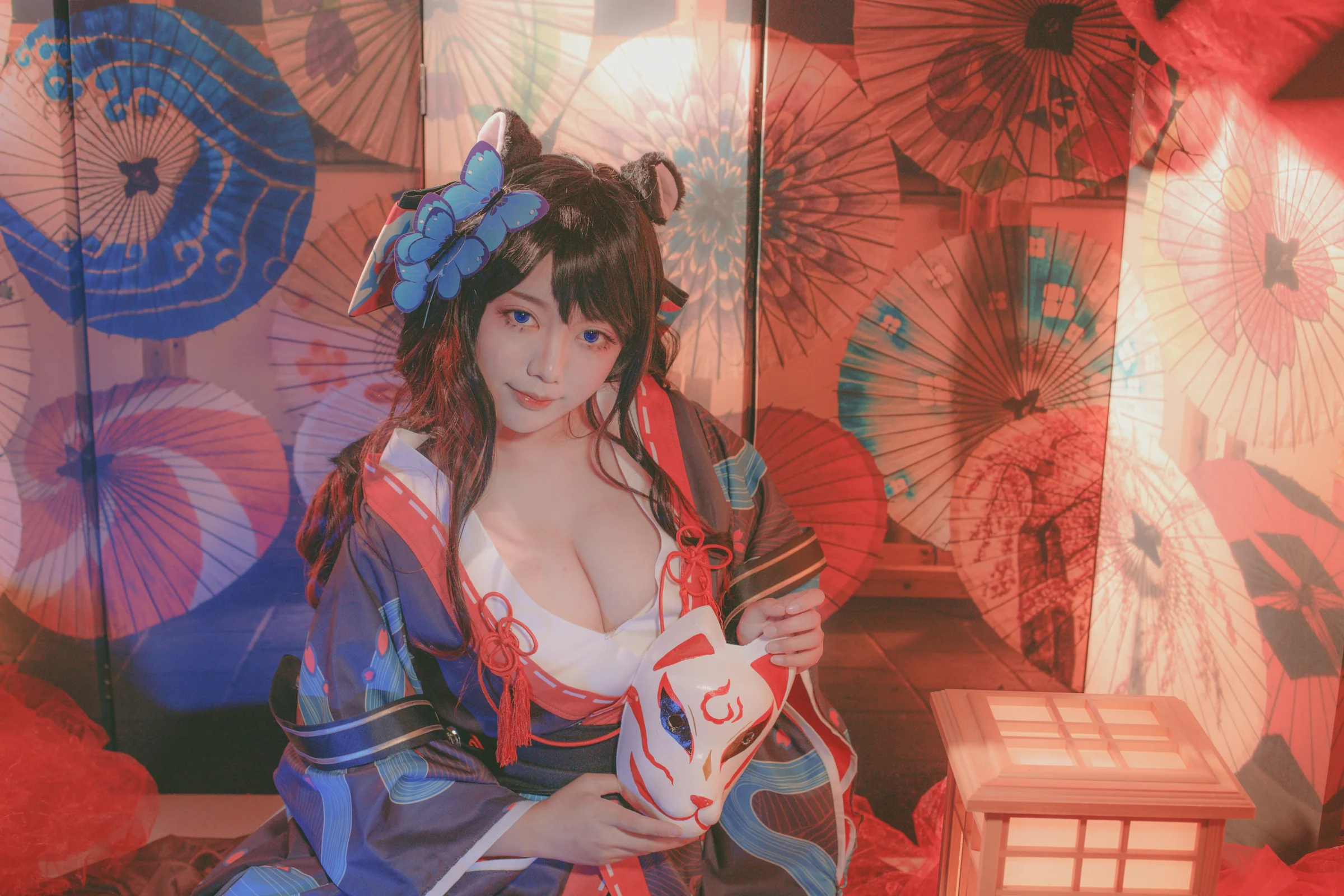 碧蓝航线扶桑COS写真