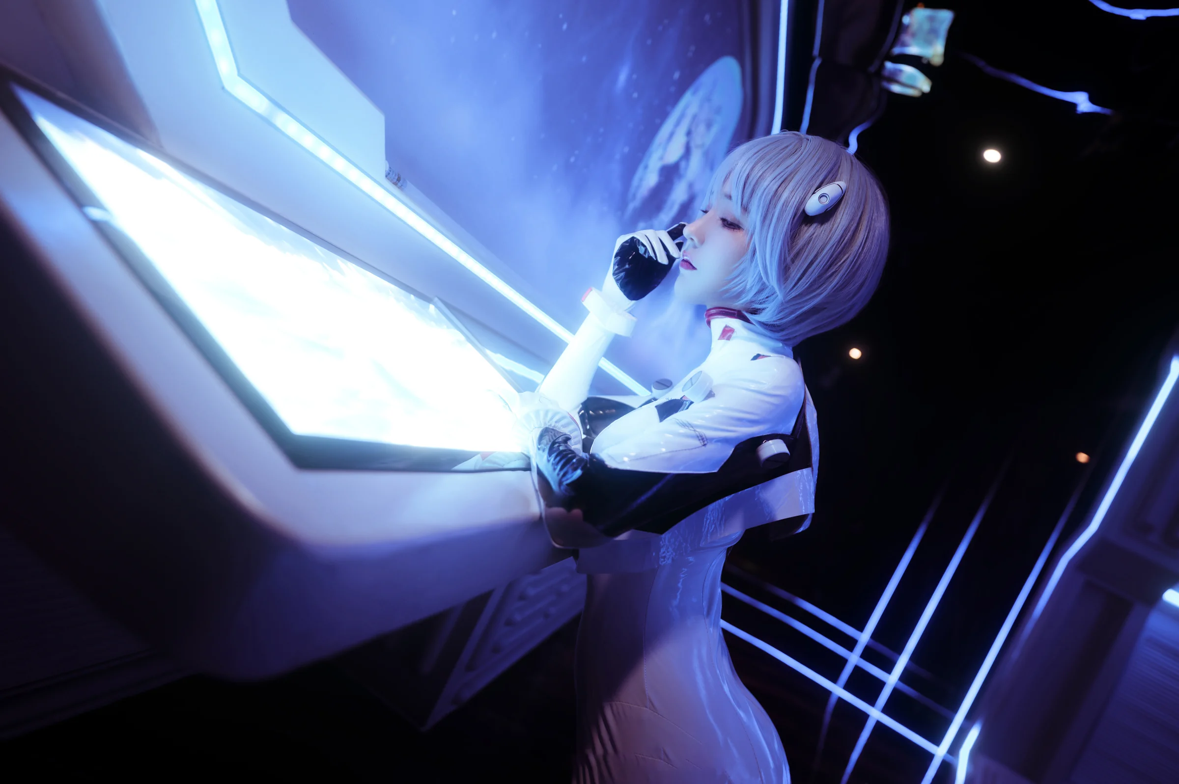 《新世纪福音战士》绫波丽COS写真