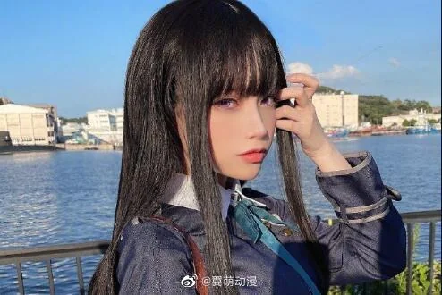 COS写真分享--Lycoris Recoil 泷奈 CN:あかせ あかり​​​