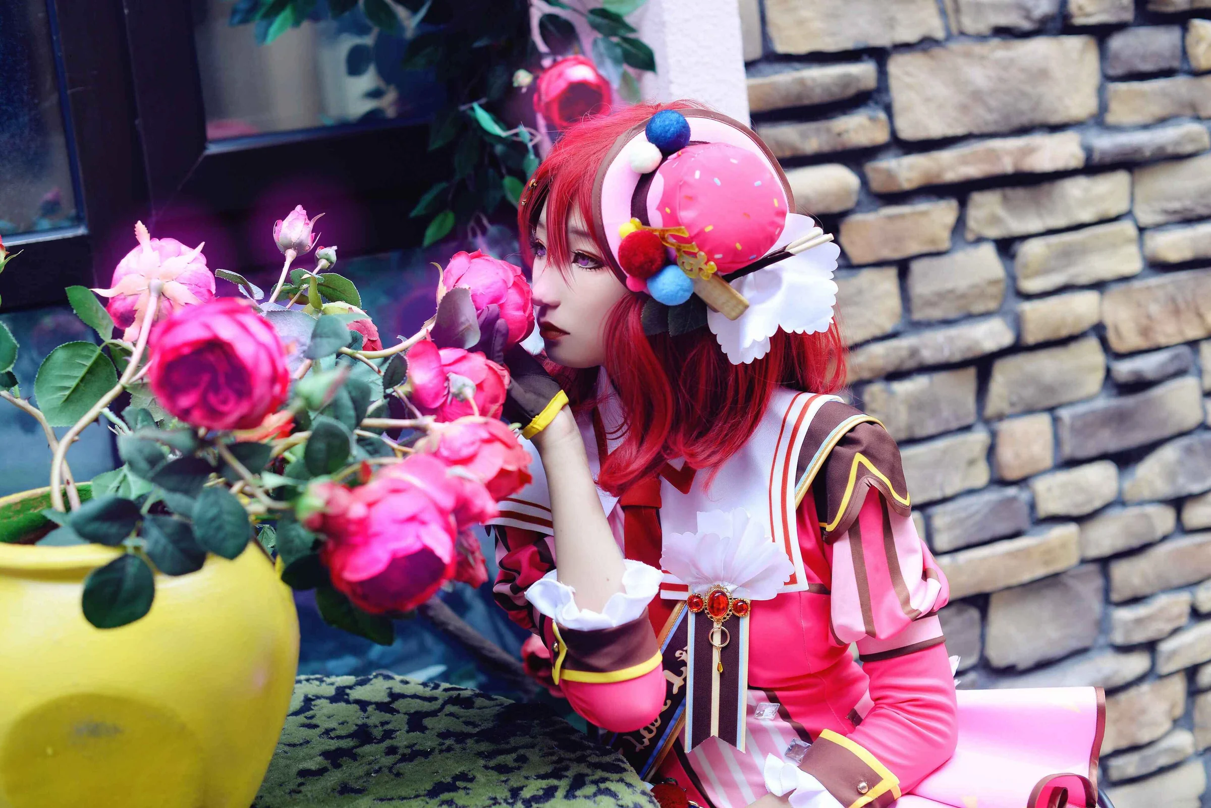 Love Live！西木野真姬冰激凌觉醒COS写真