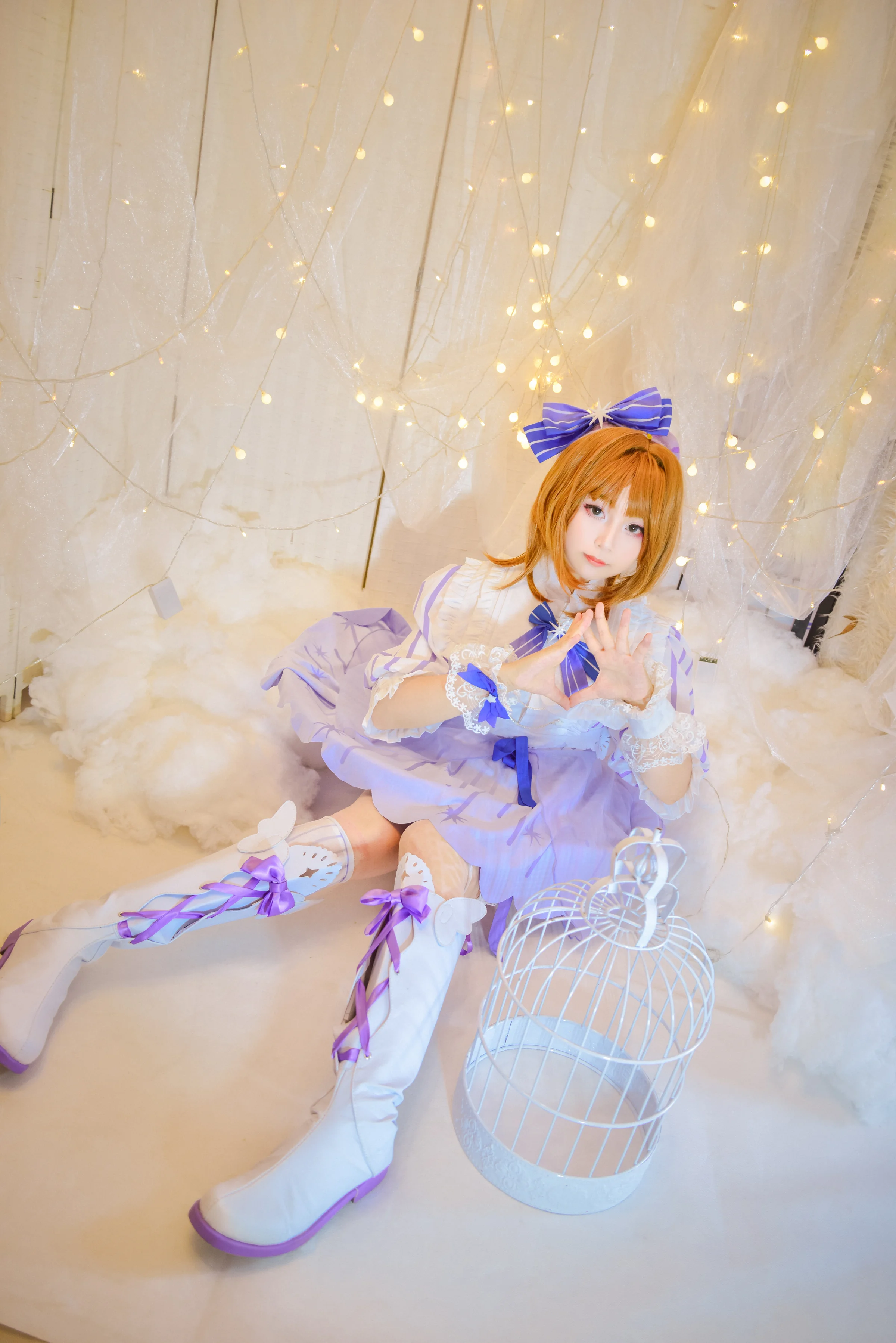 魔卡少女樱 星の幻想小樱COS写真