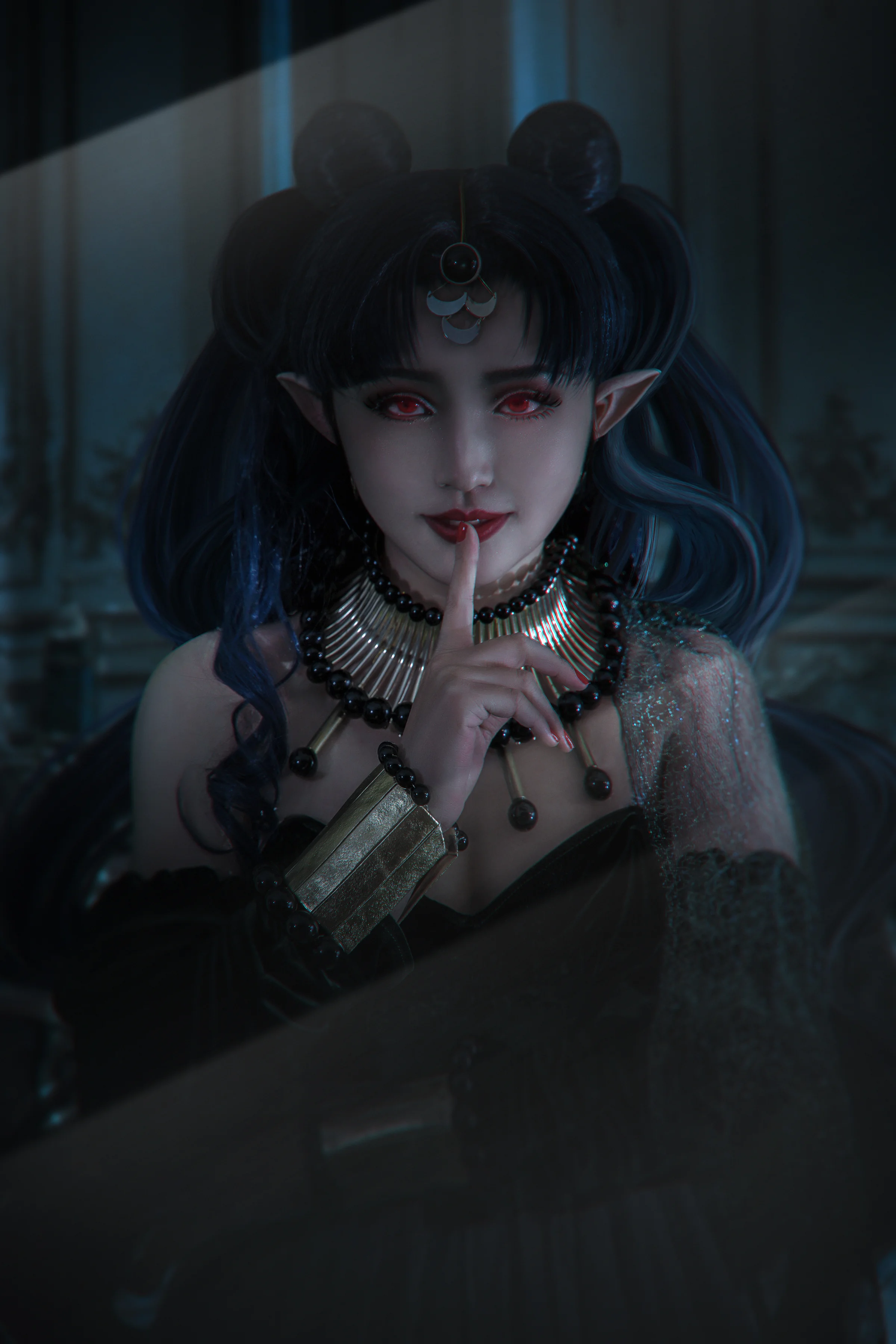 死亡月亮女王COS写真