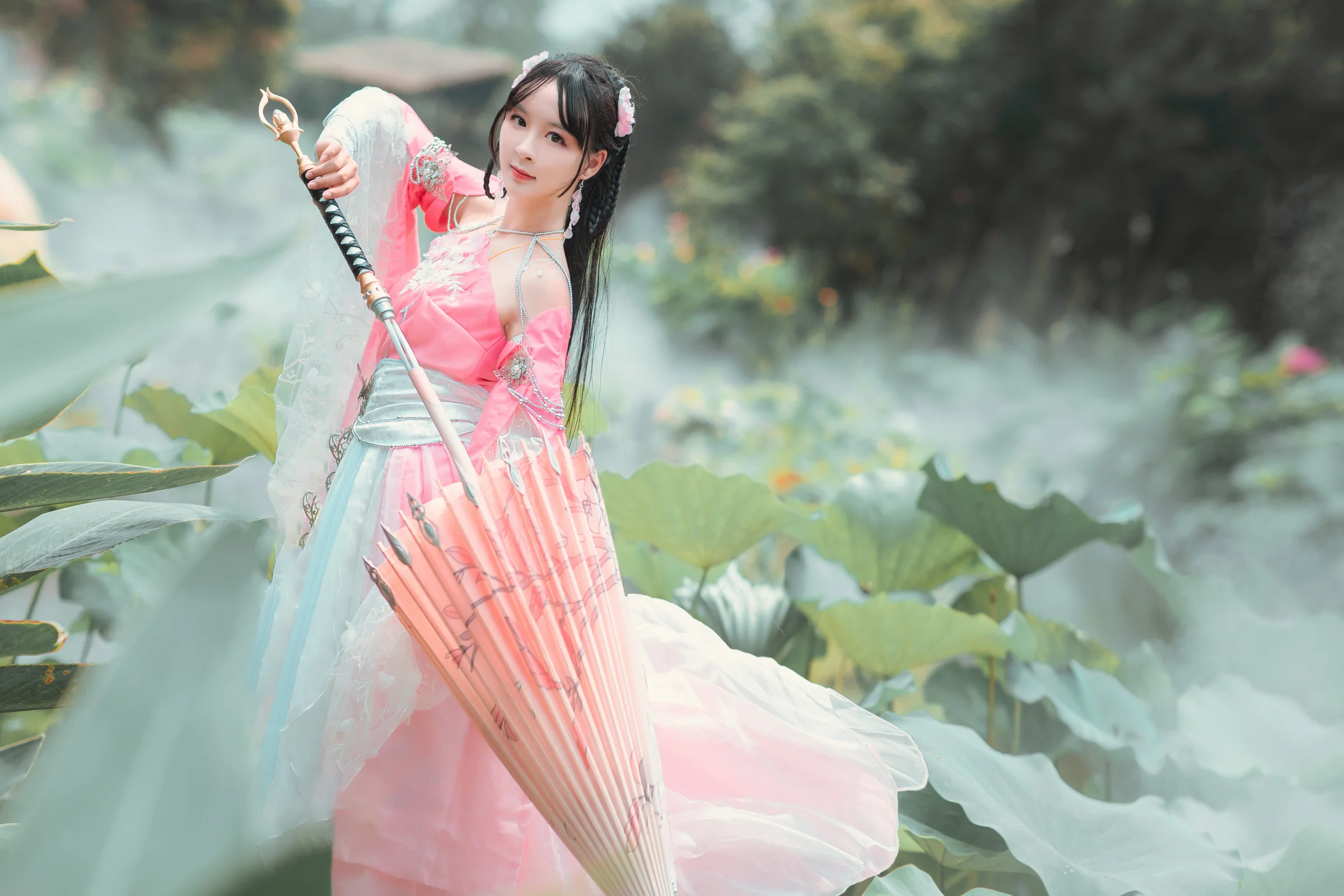 天香·T9·久照花林COS写真 瑶音