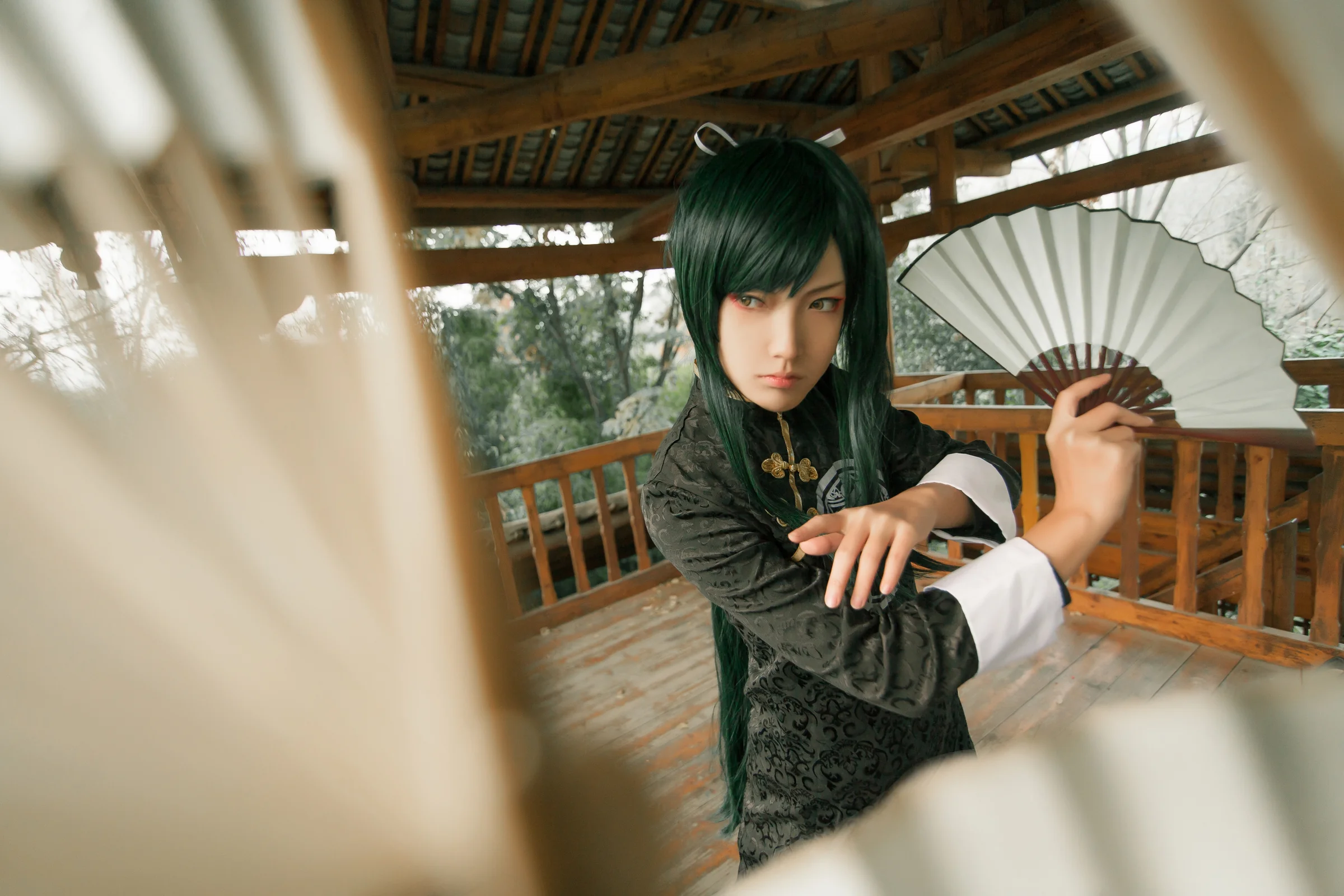 刀剑乱舞 太郎次郎旗袍同人COS写真