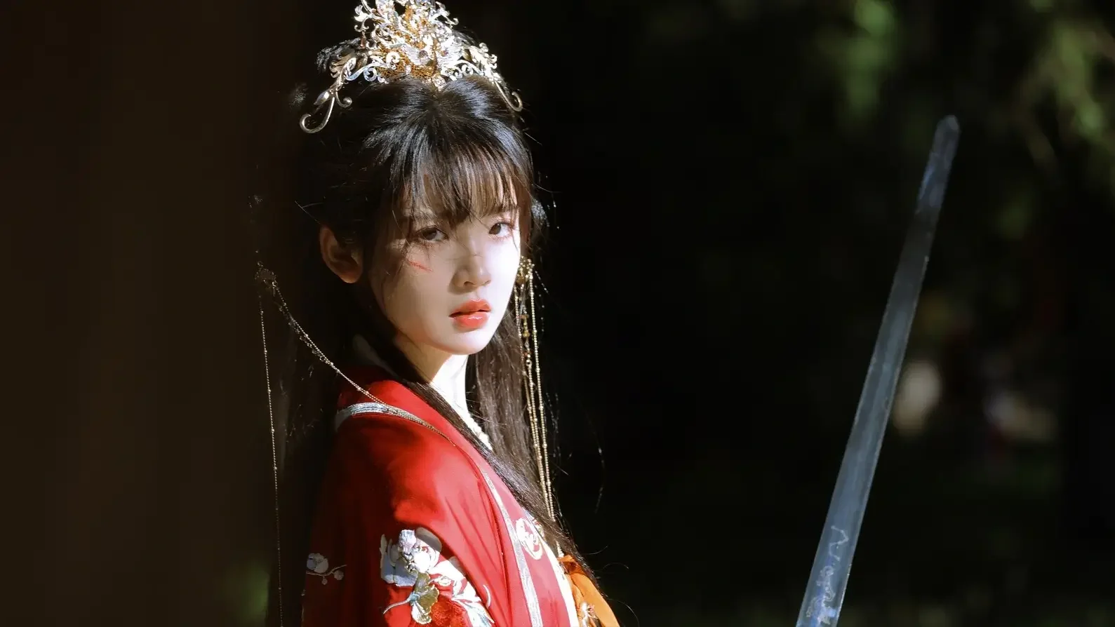 古风 剑 4k高清古装 美女｜高清图片集