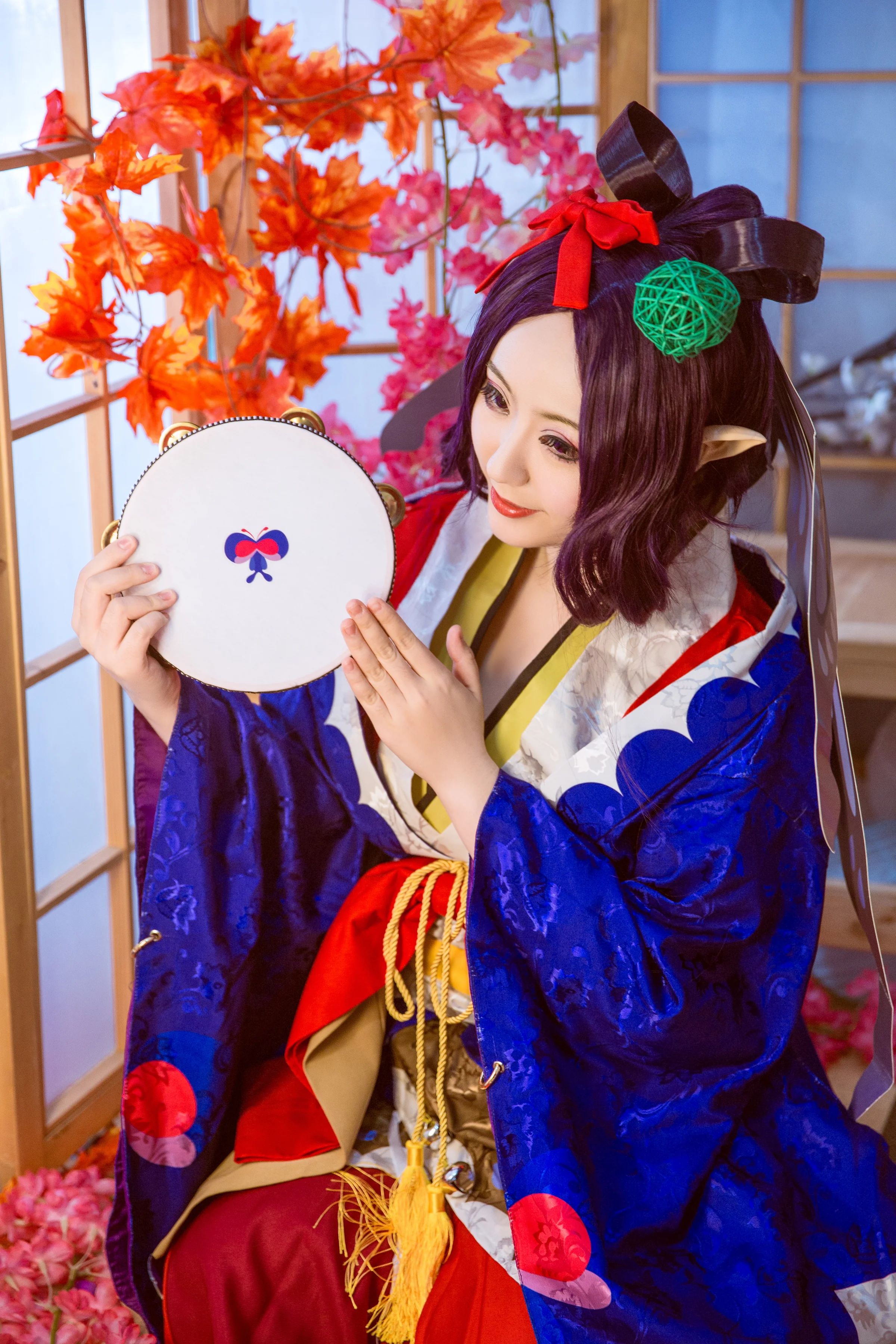 阴阳师蝴蝶精COS写真