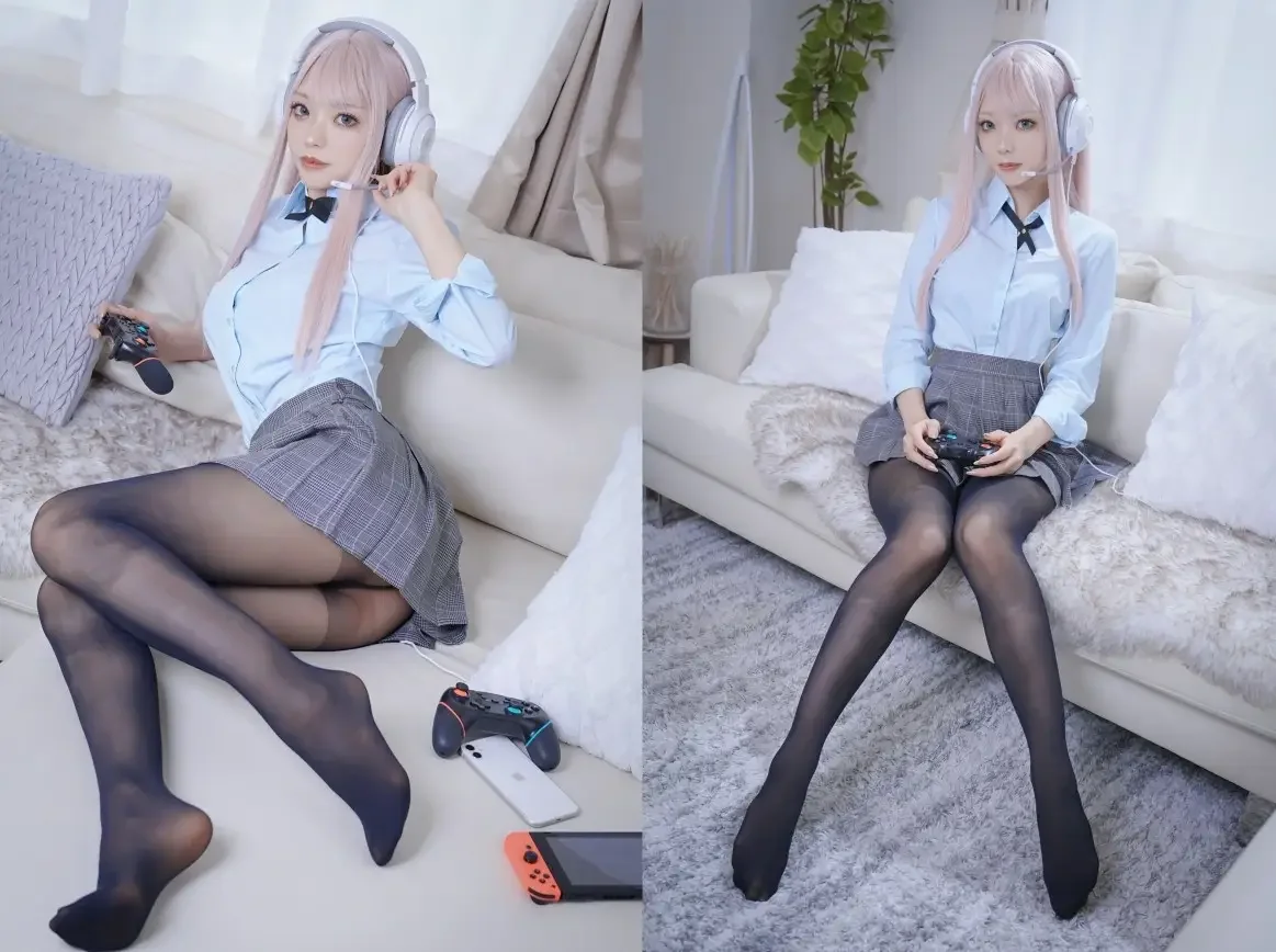 くろてぃあ (くろ) – 【コスホリ32】同班的妹子是游戏迷这件事 (同じクラスのギャルが実はゲーマーだった件)｜高清图片集