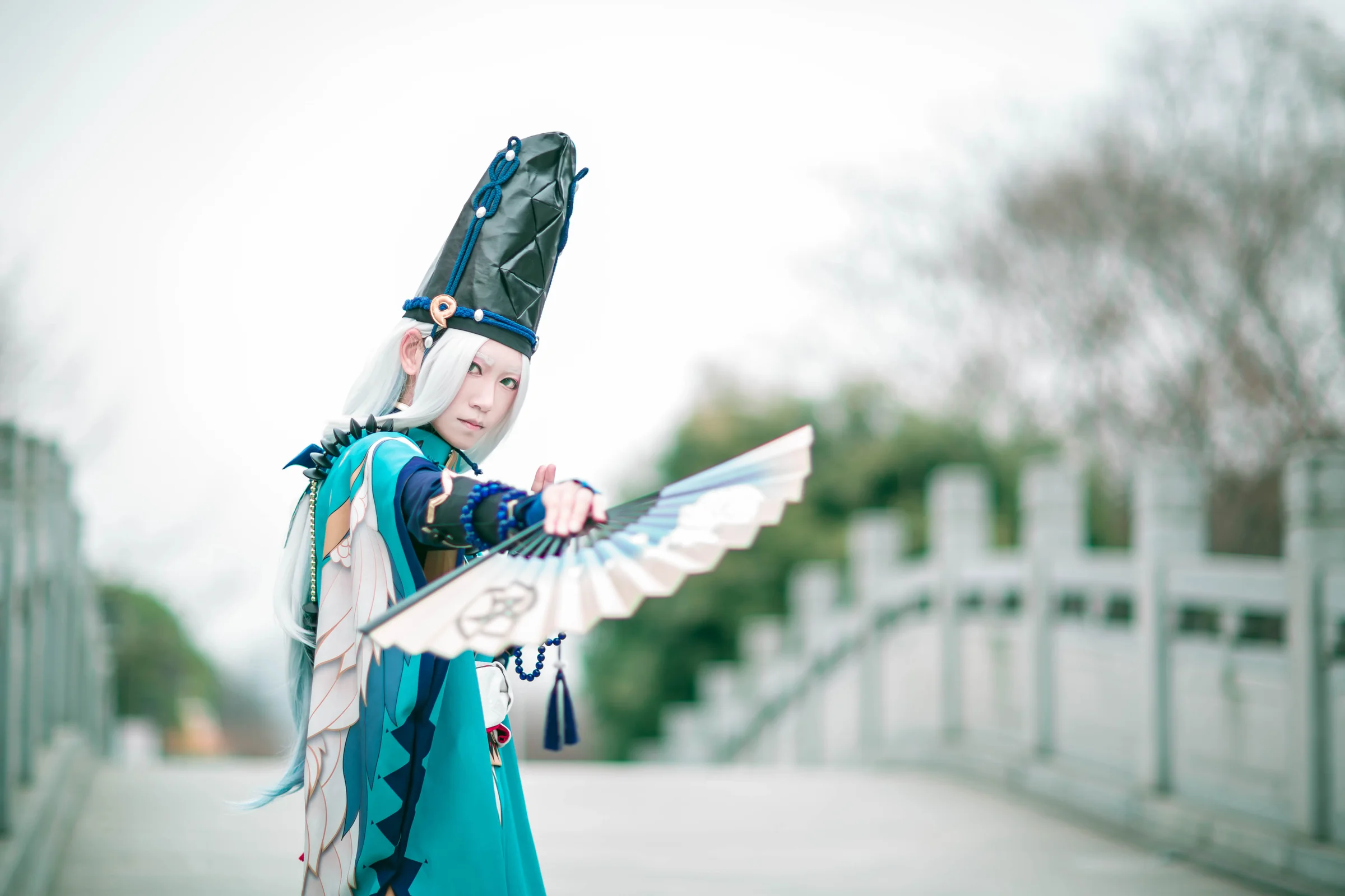 阴阳师手游安倍晴明COS写真