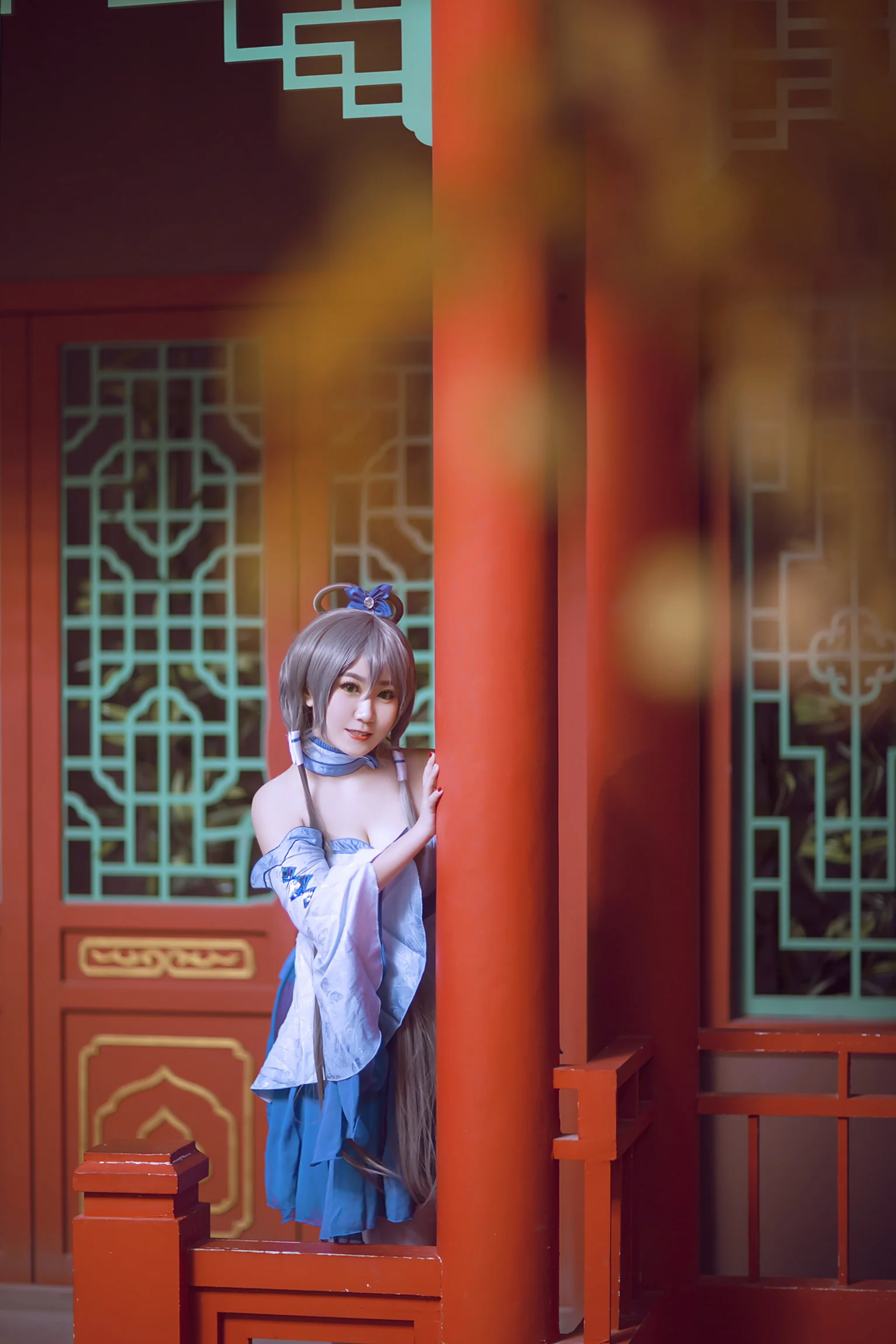 VOCALOID流鱼惊鹊洛天依COS写真