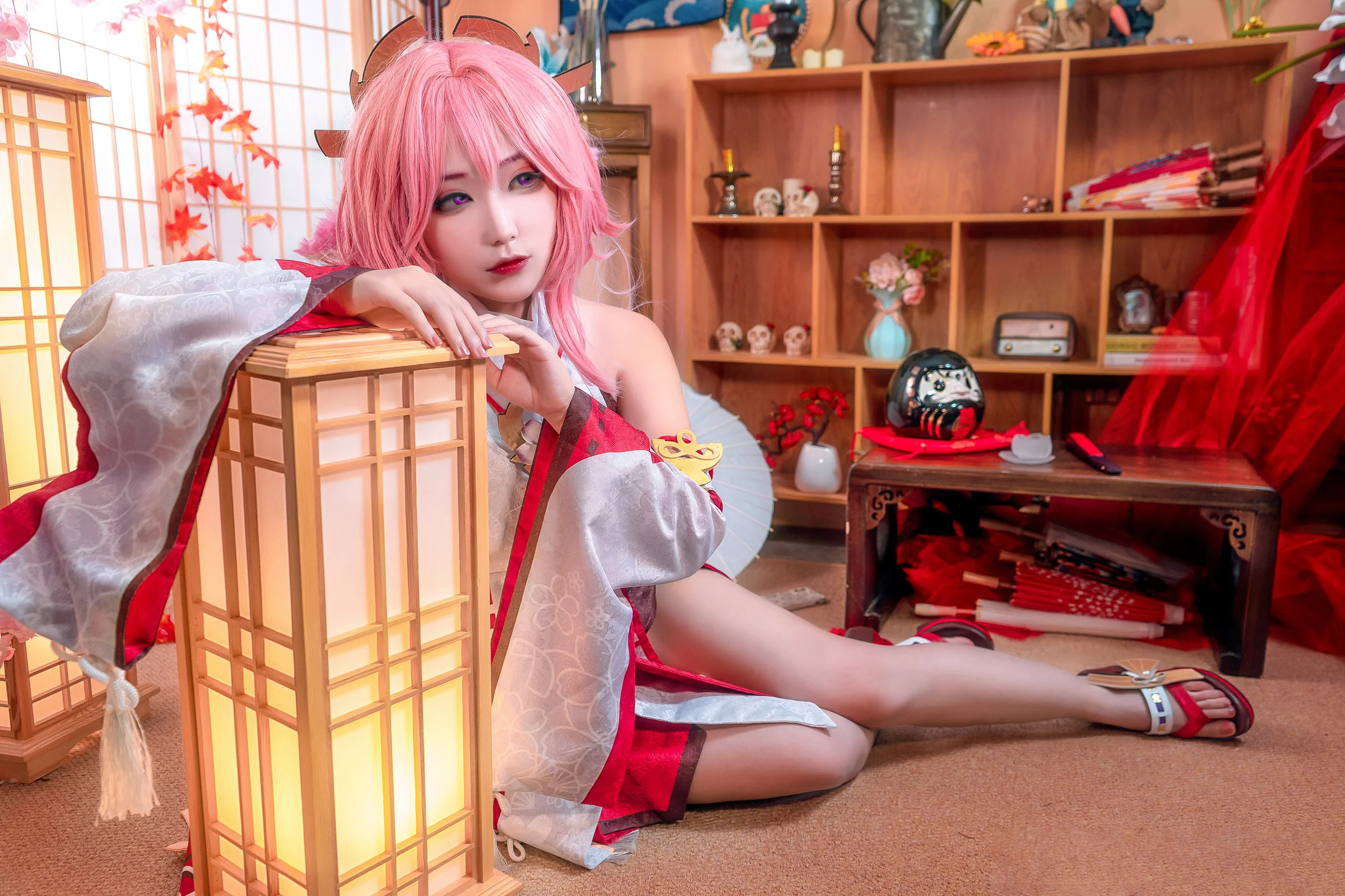 《原神》八重神子COS写真
