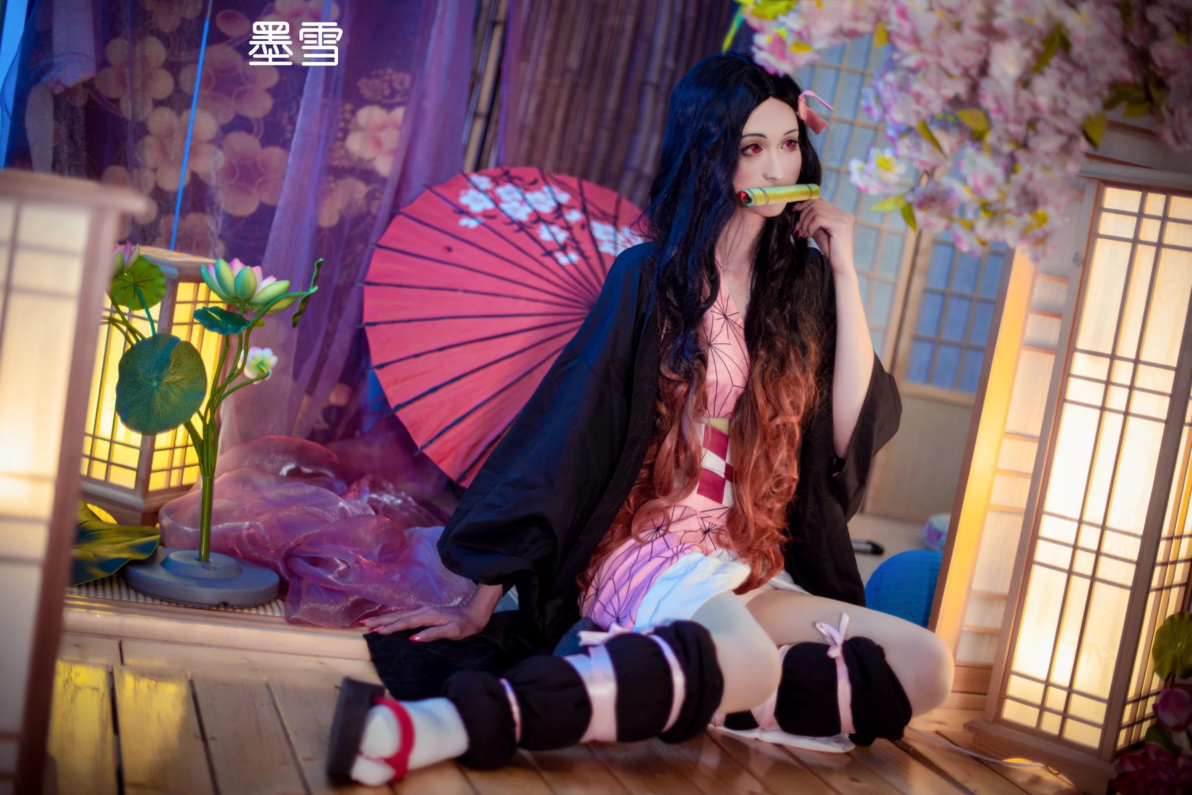鬼灭之刃祢豆子COS写真