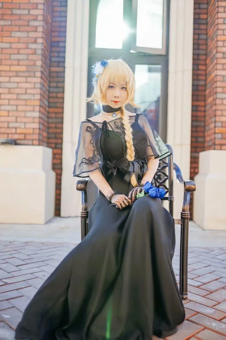 FGO贞德二周年礼服COS写真