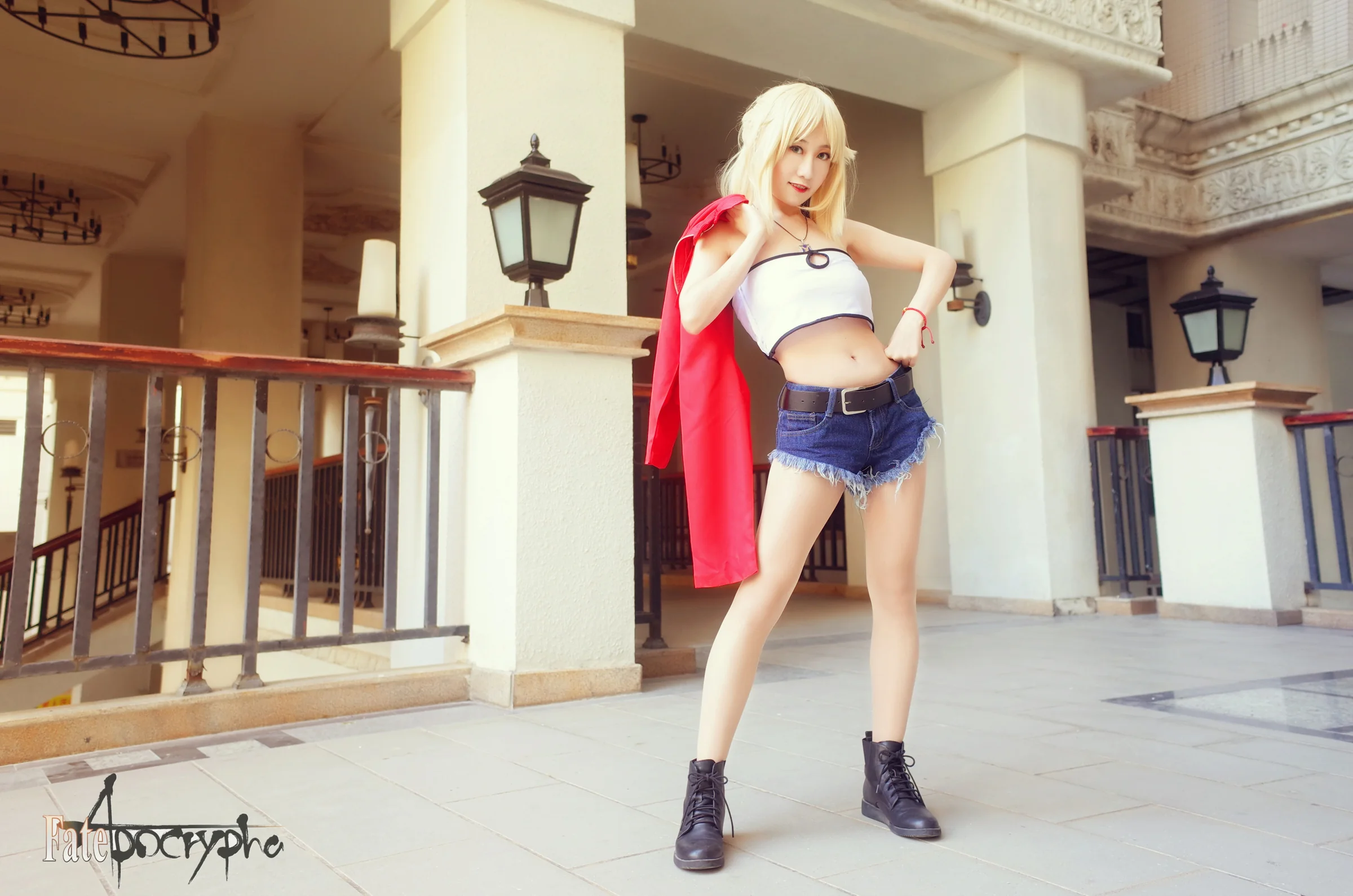 【fate/apocrypha】莫德雷德COS写真 常服