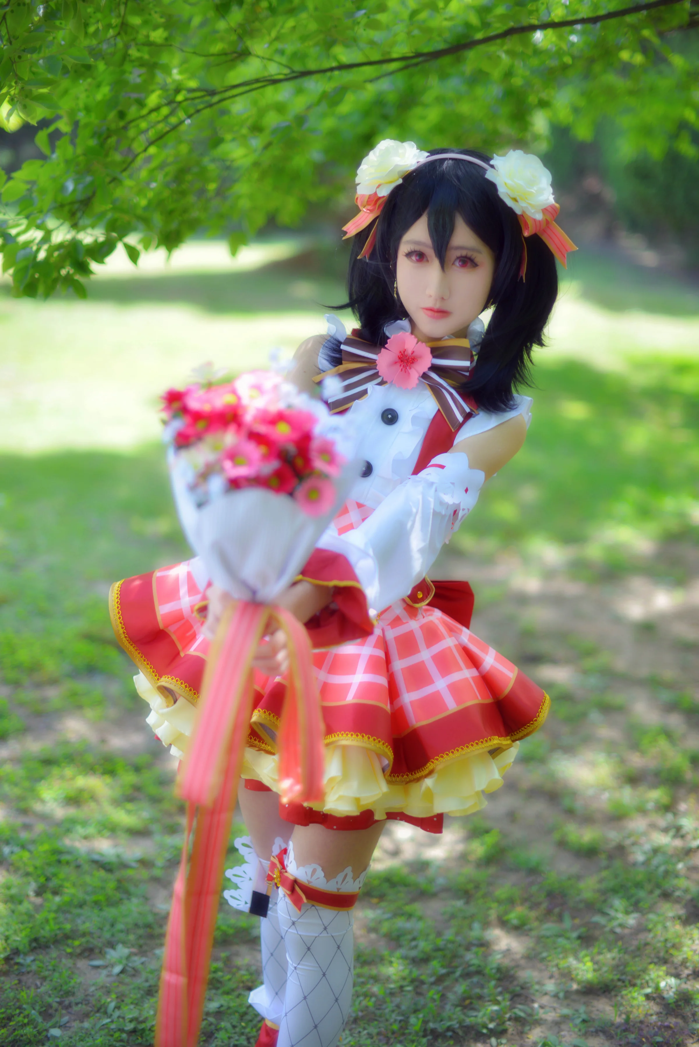 lovelive失泽妮可COS写真，一起妮可妮可妮~