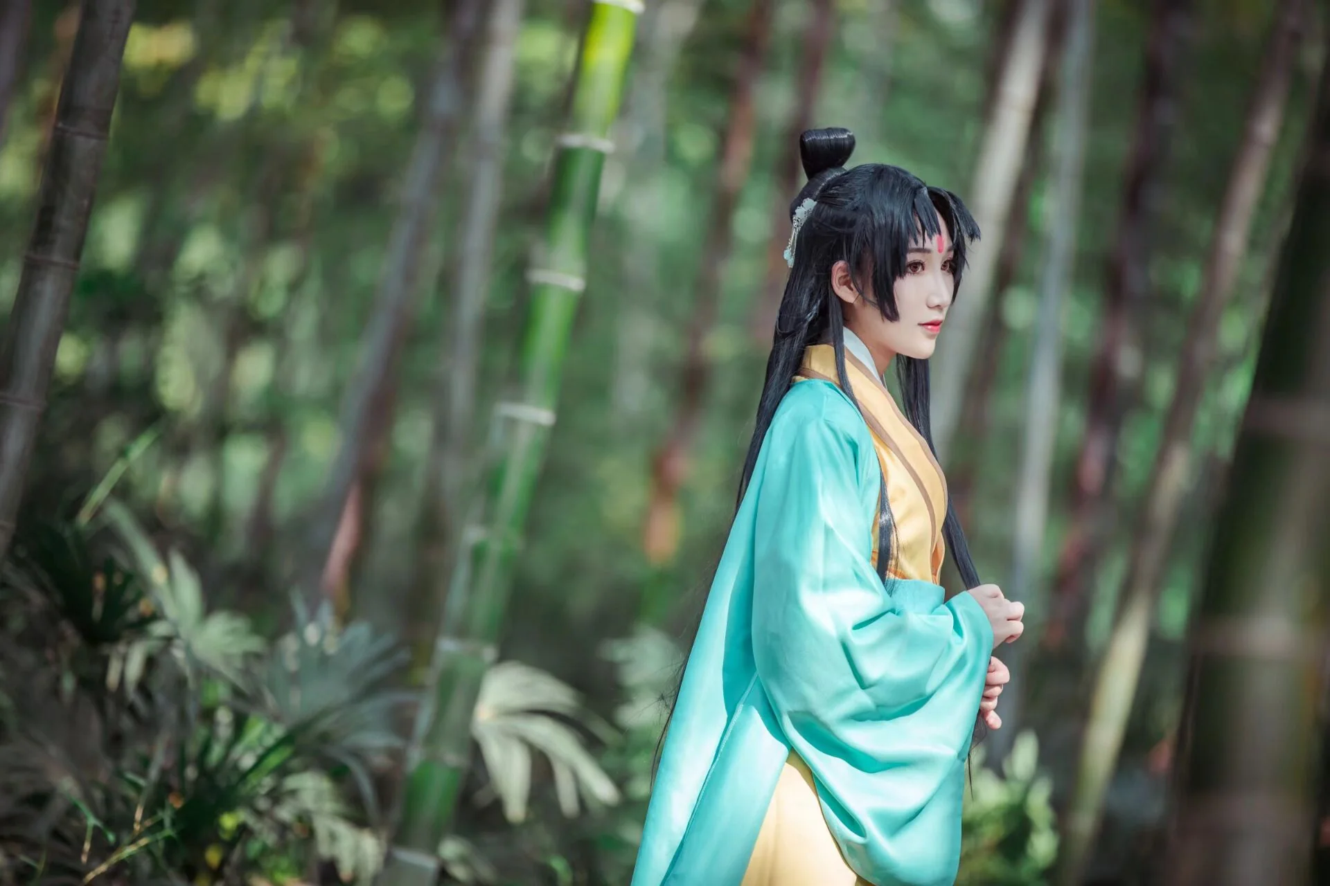 狐妖小红娘 东方淮竹COS写真