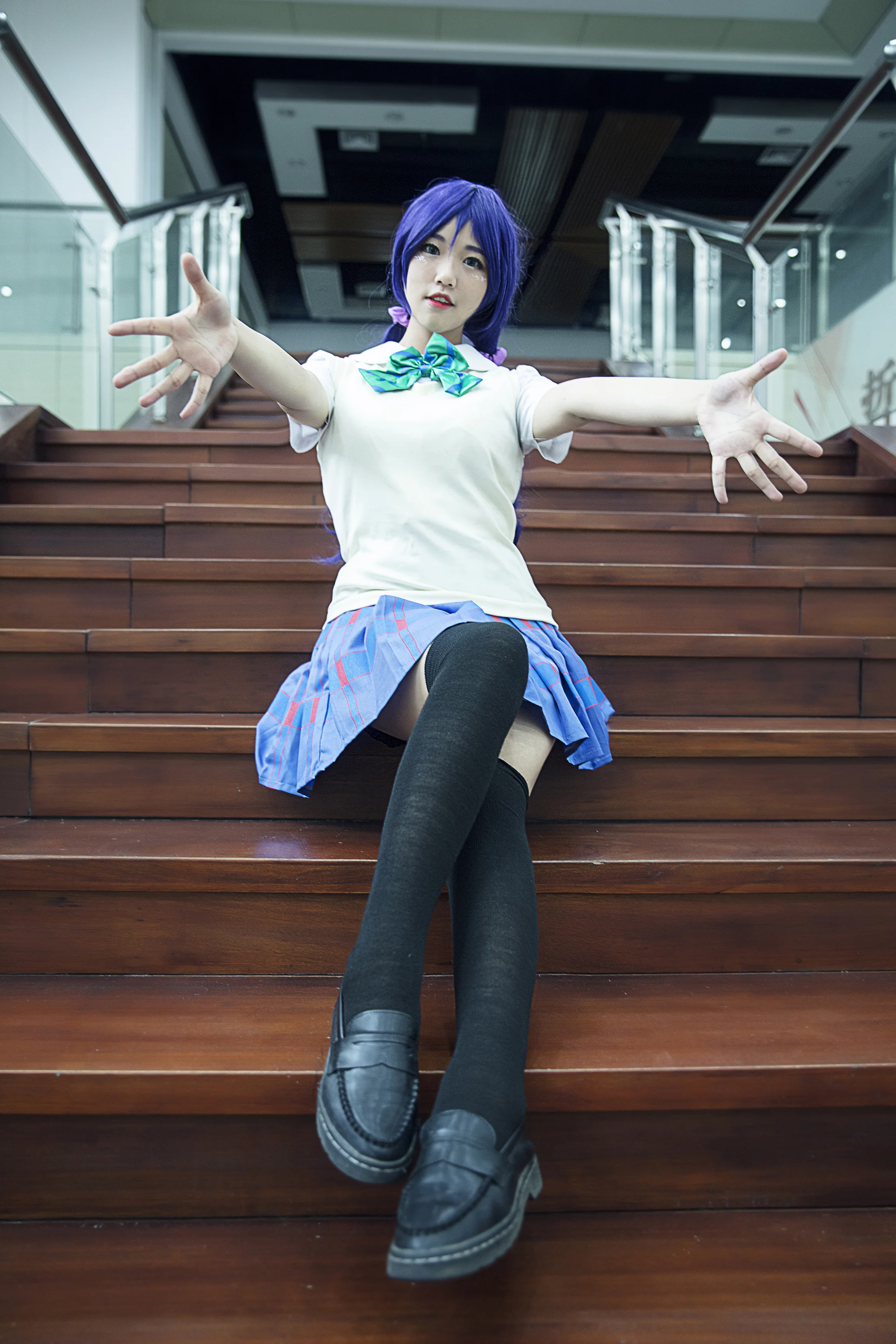 LL校服东条希COS写真