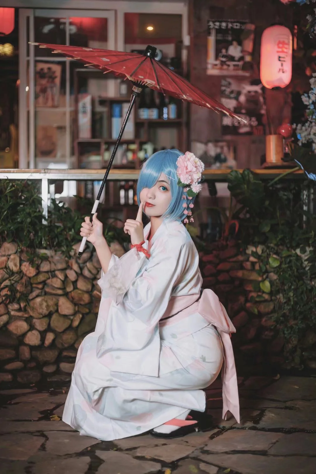 从零开始的异世界生活蕾姆和服浴衣COS写真正片