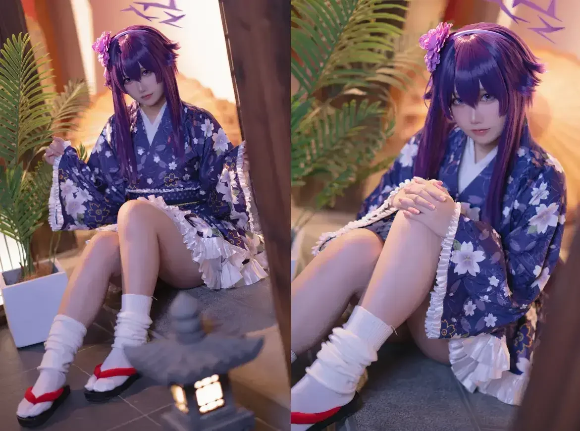 lunana – 蔚蓝档案 伊草遥香和服｜高清图片集