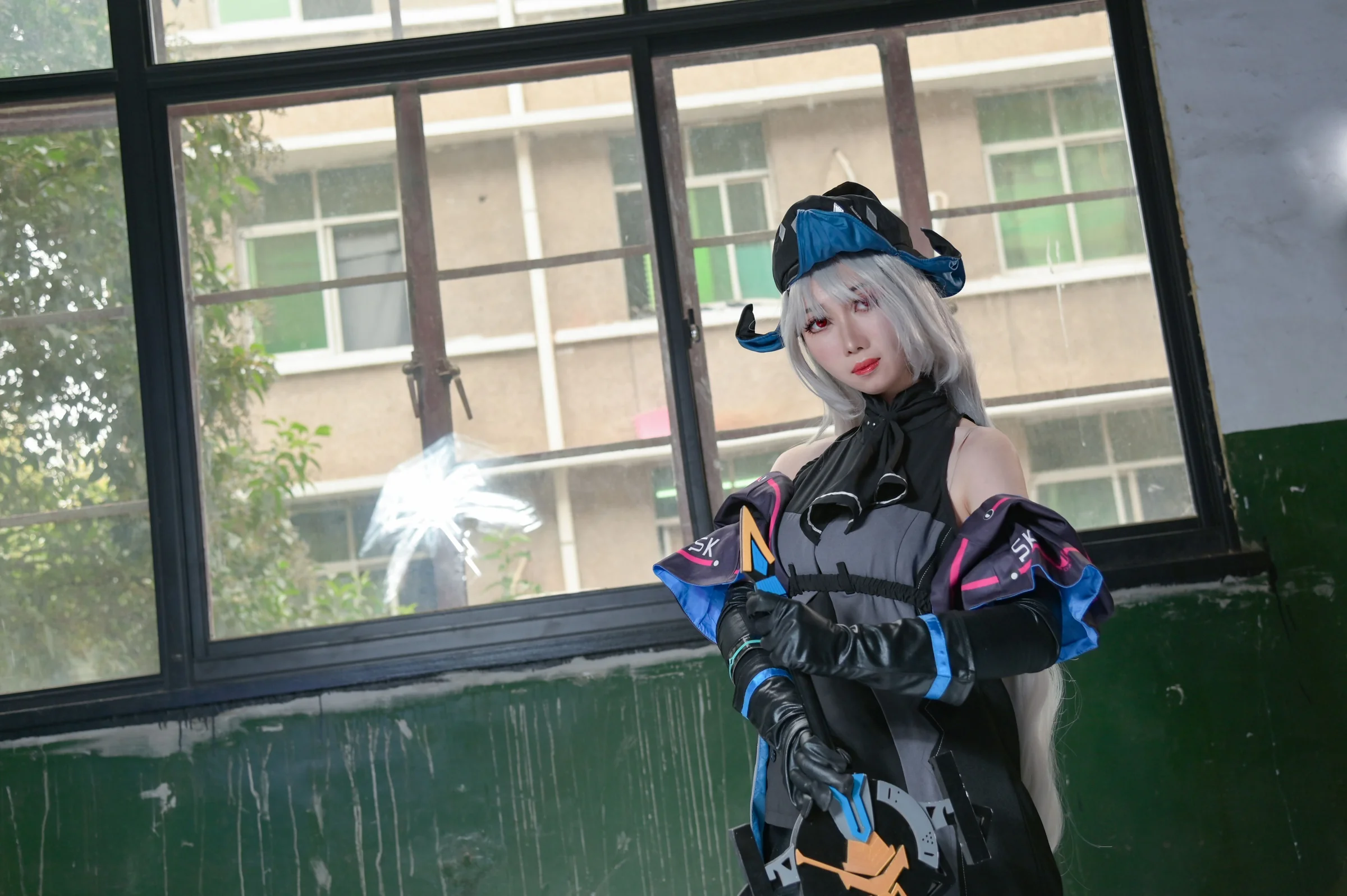 明日方舟 斯卡蒂COS写真