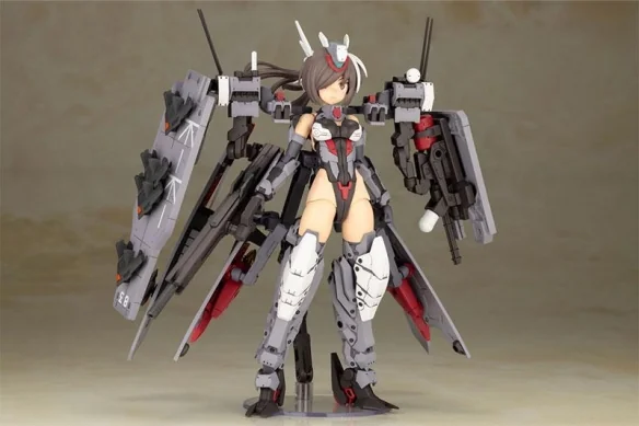 寿屋《机甲少女 Frame Arms Girl》金刚毁灭者Ver模型｜高清图片集