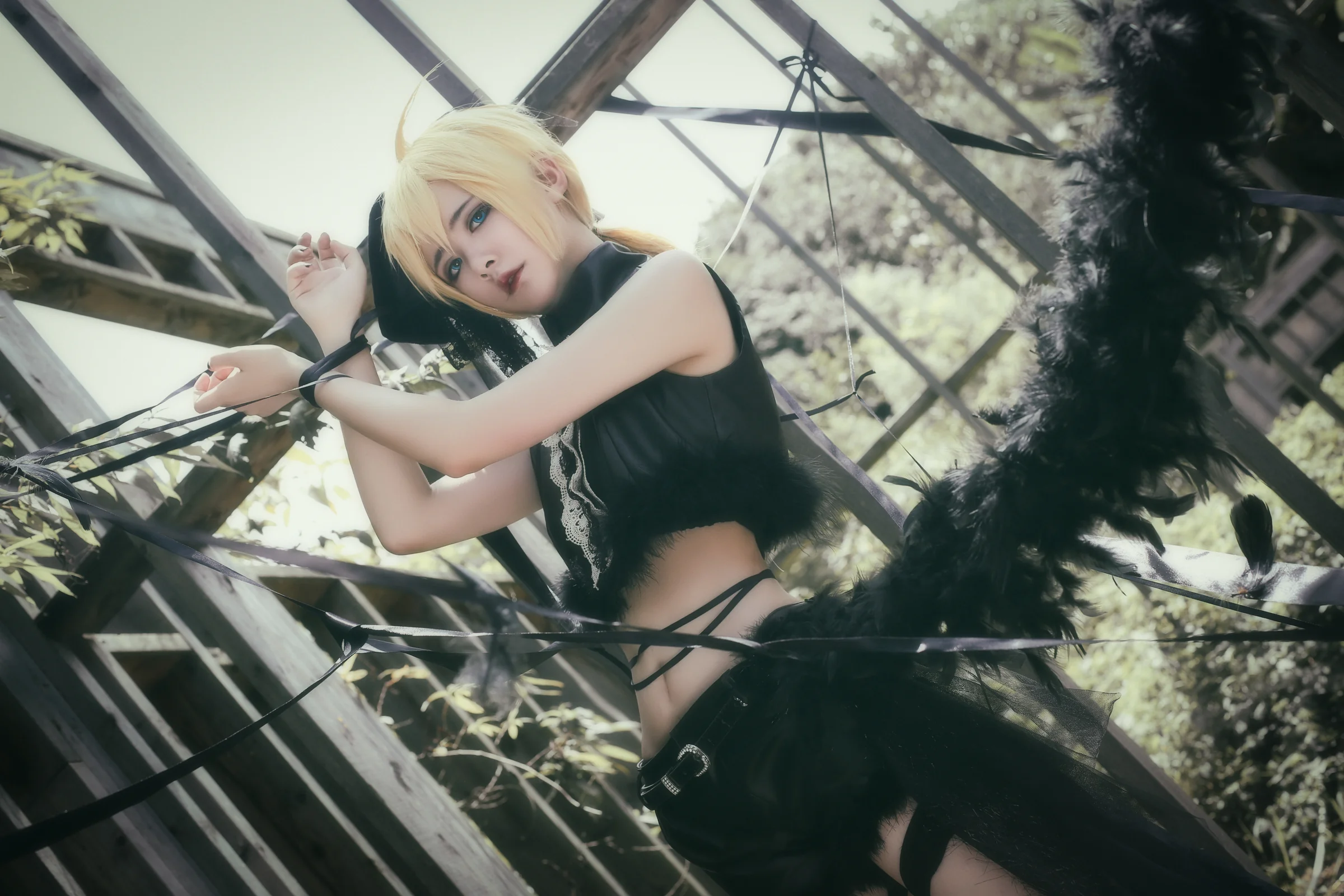VOCALOID镜音连COS写真