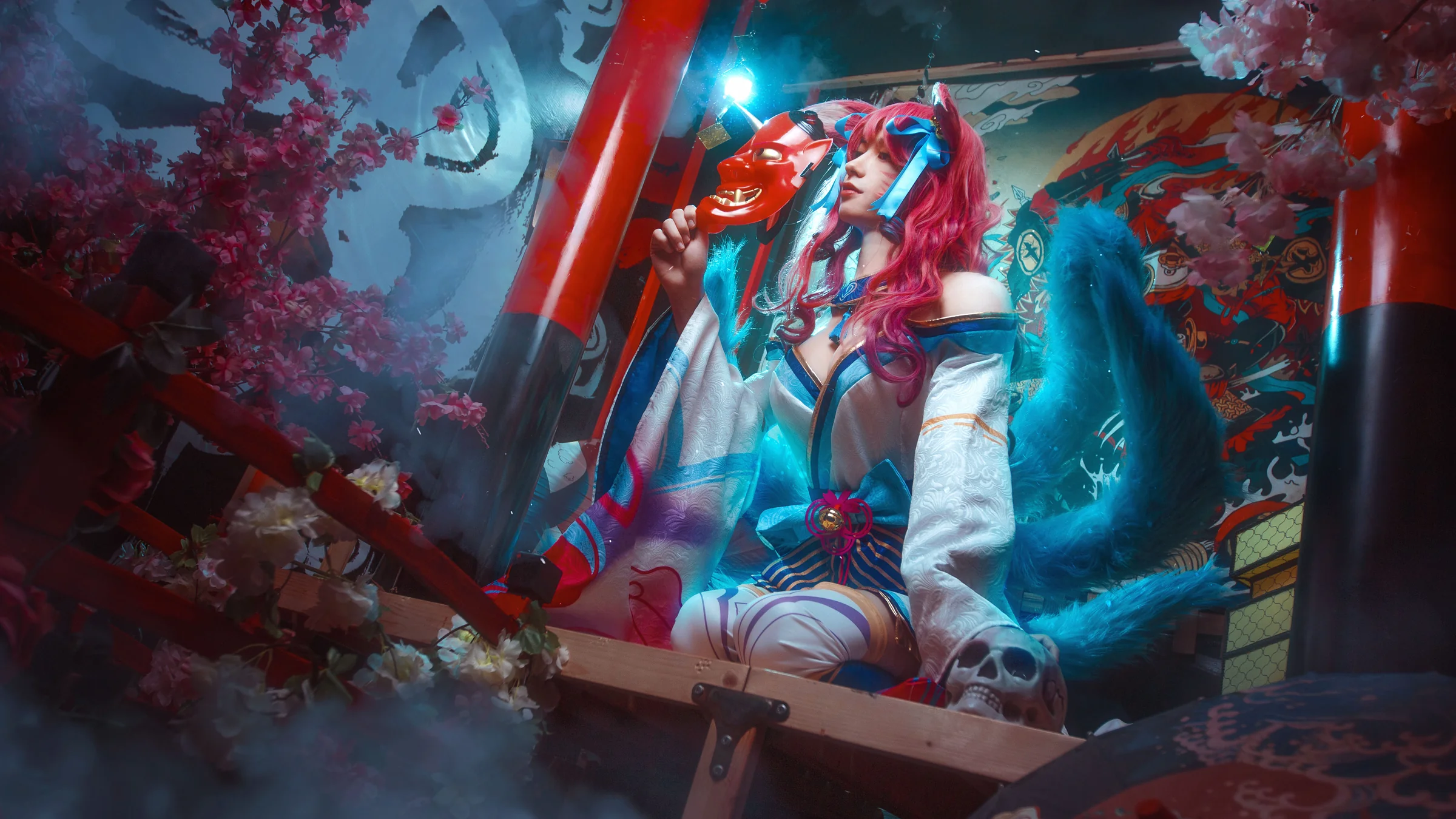 灵魂莲华阿狸COS写真