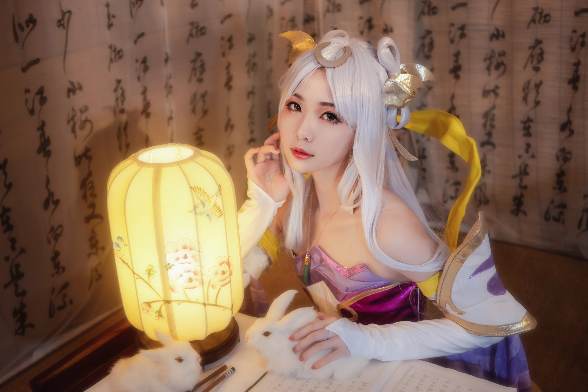 《王者荣耀》嫦娥COS写真