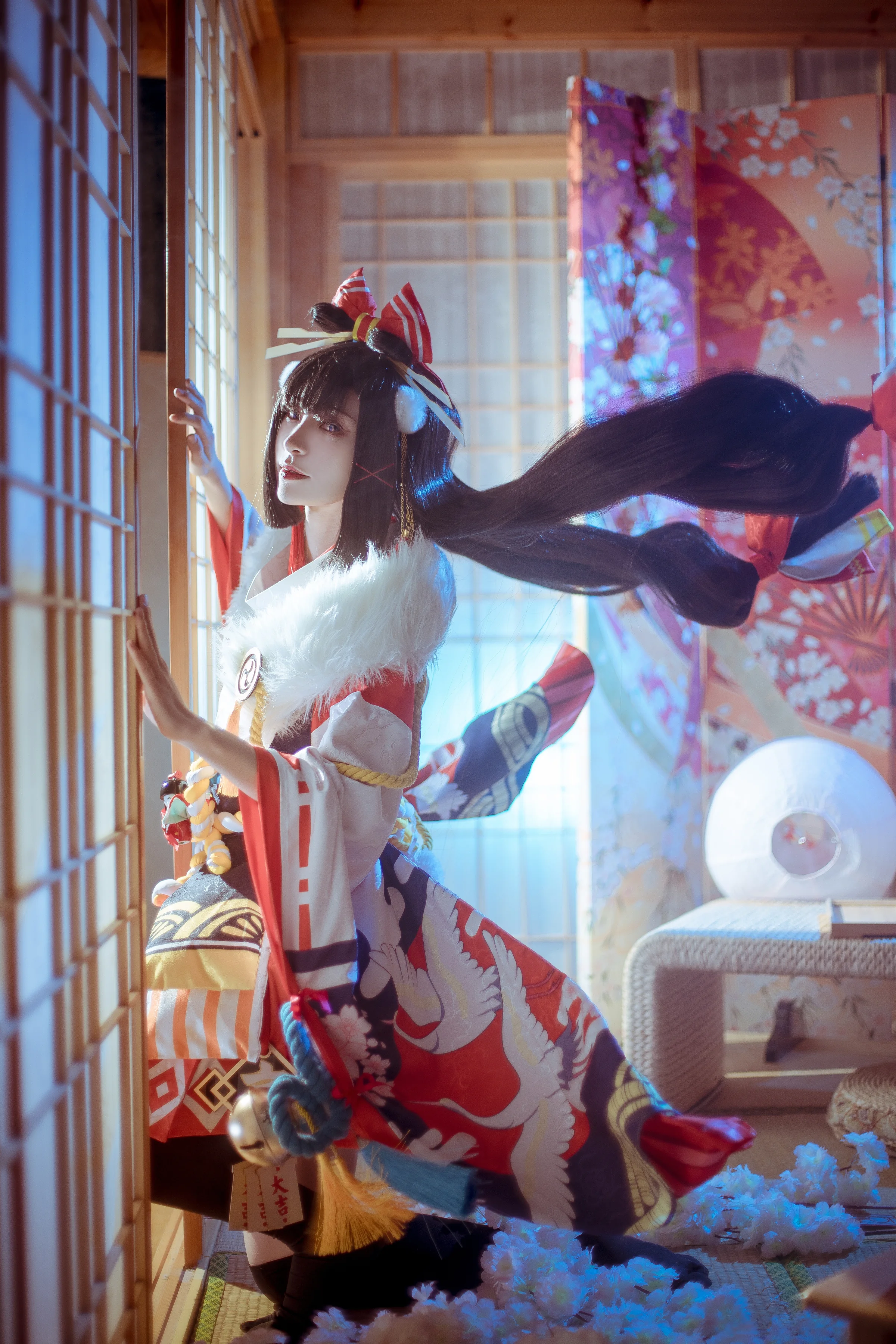 阴阳师 雪女COS写真