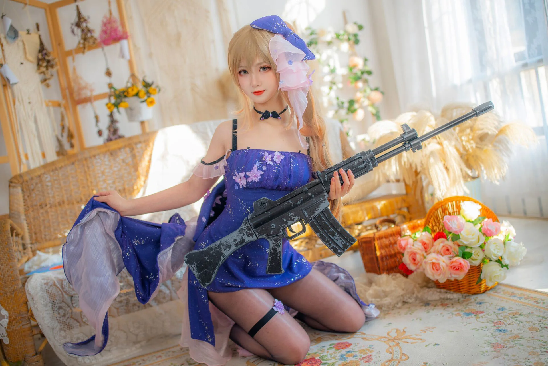 少女前线 k2黎明之前COS写真