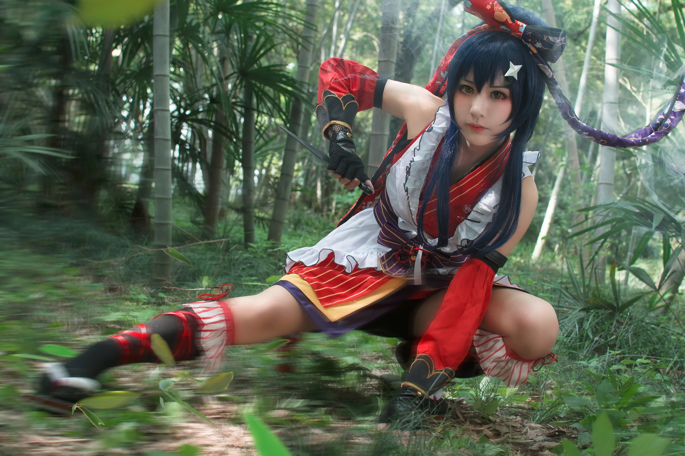 Love Live！海未忍者COS写真