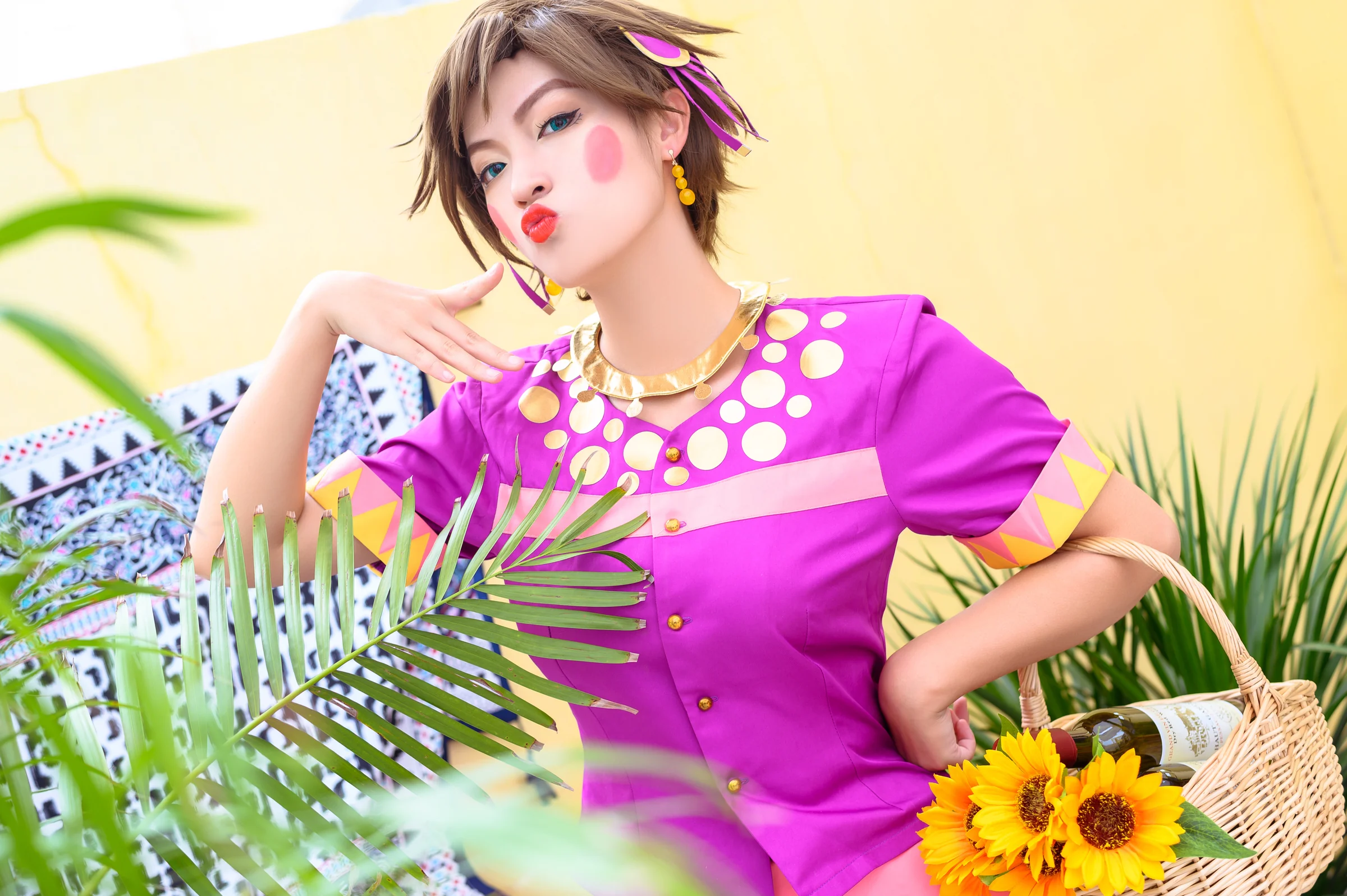 COS写真正片 JOJO的奇妙冒险 战斗潮流 龙舌兰姑娘