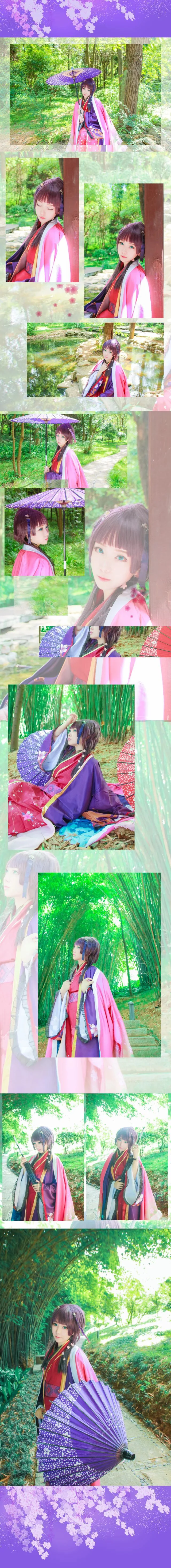 梦100 樱花COS写真