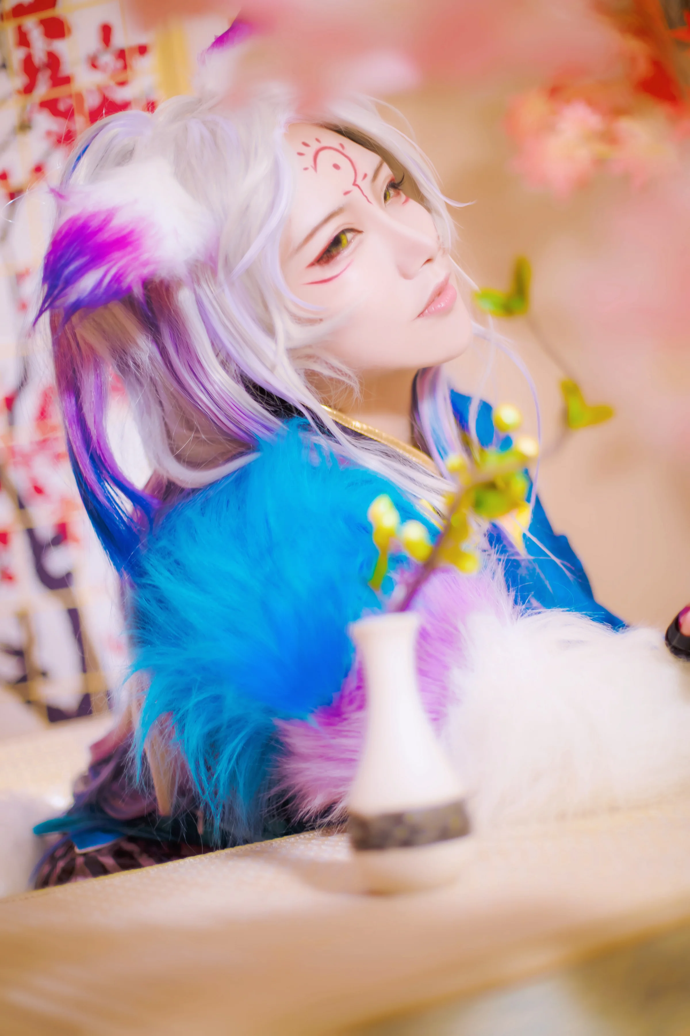 阴阳师妖狐觉醒皮肤COS写真