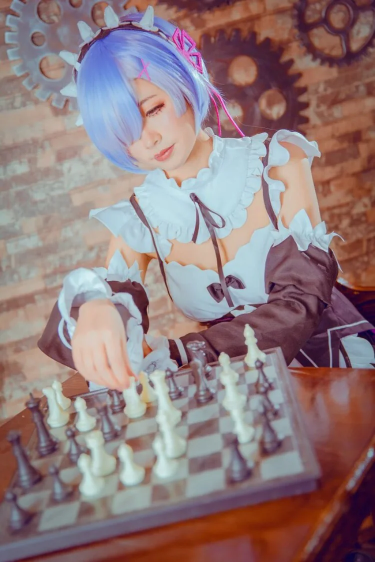 蕾姆COS写真 昴，这一局你输了哦