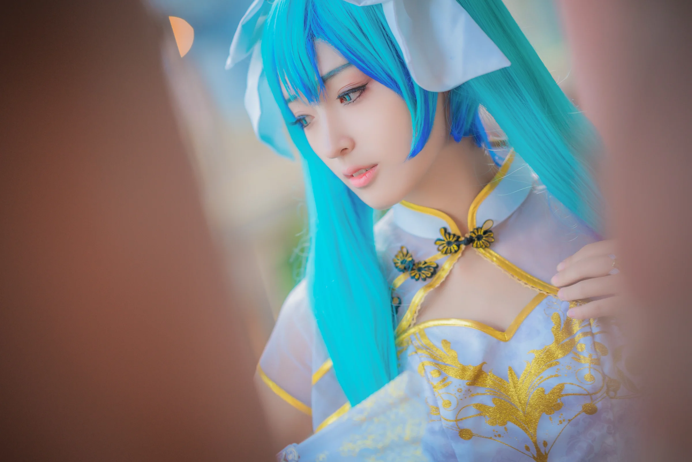 miku金丝雀COS写真