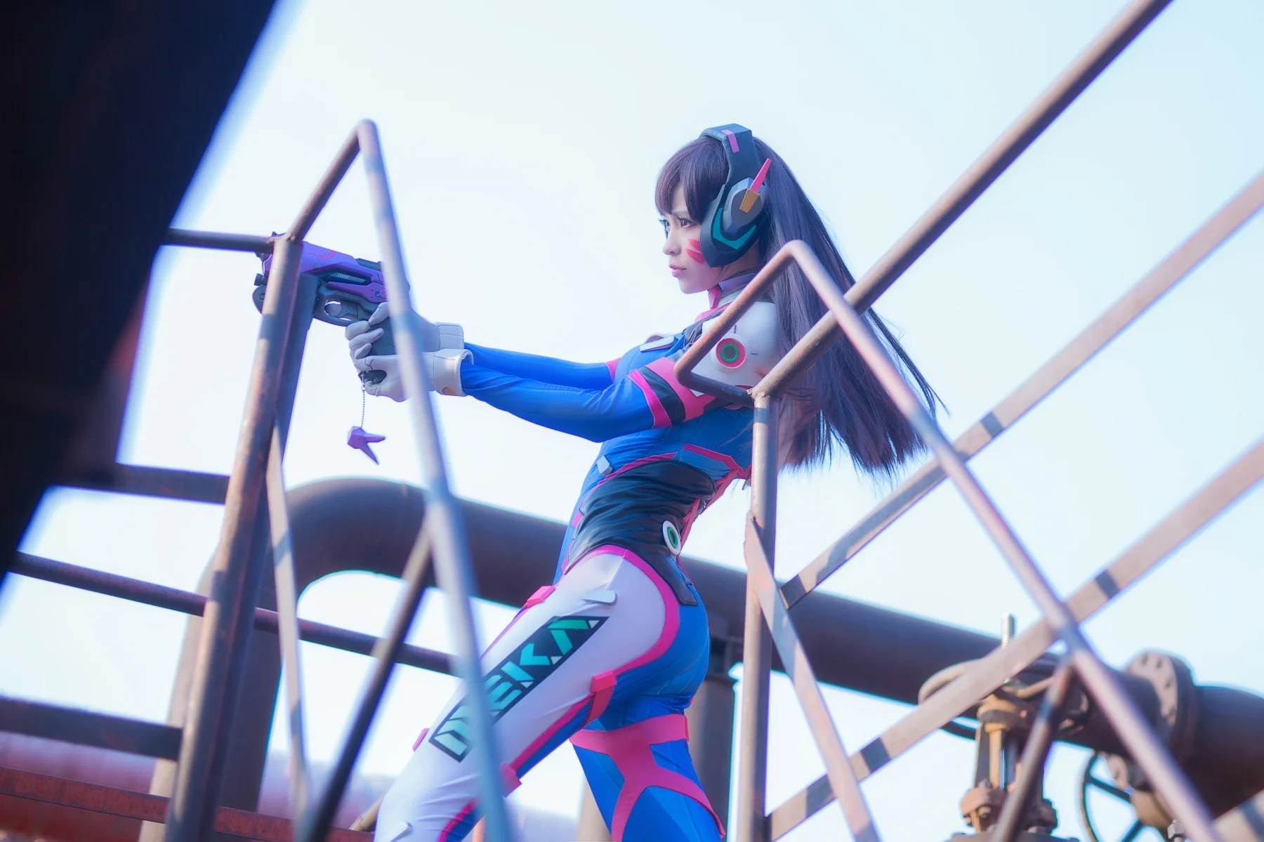守望先锋 D.va 原皮 COS写真
