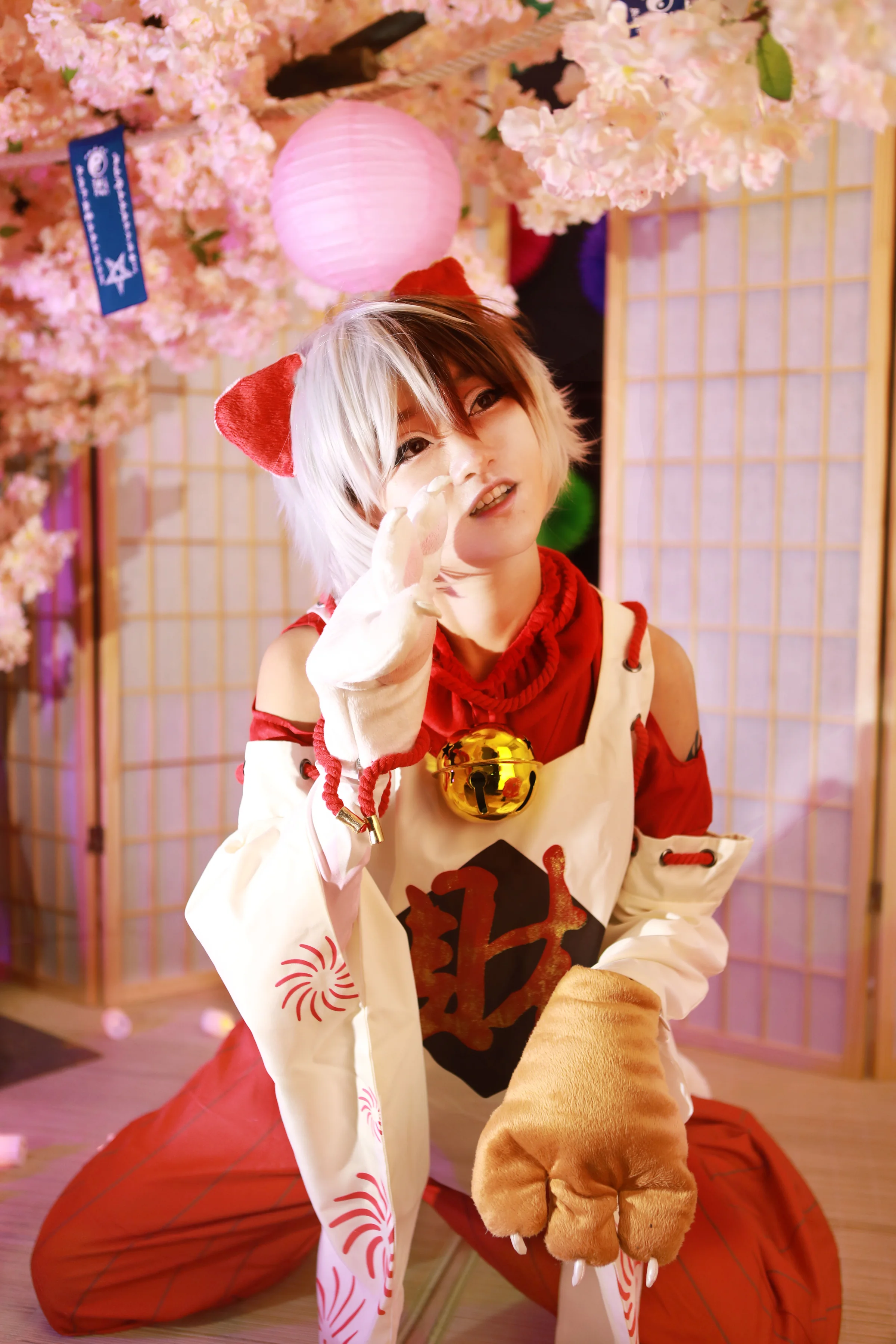 阴阳师招财猫（御魂）COS写真