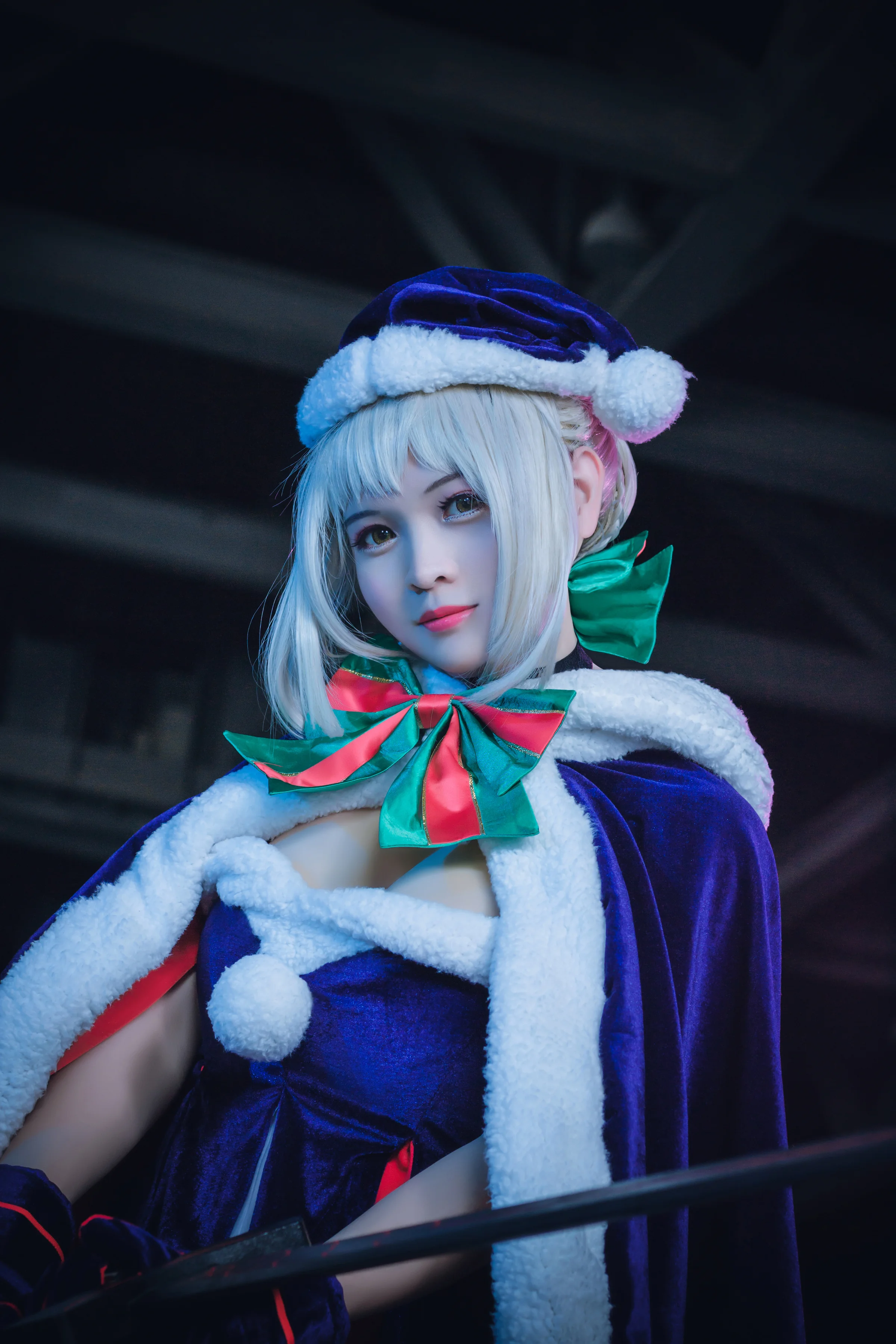 FGO 圣诞阿尔托利亚alter COS写真