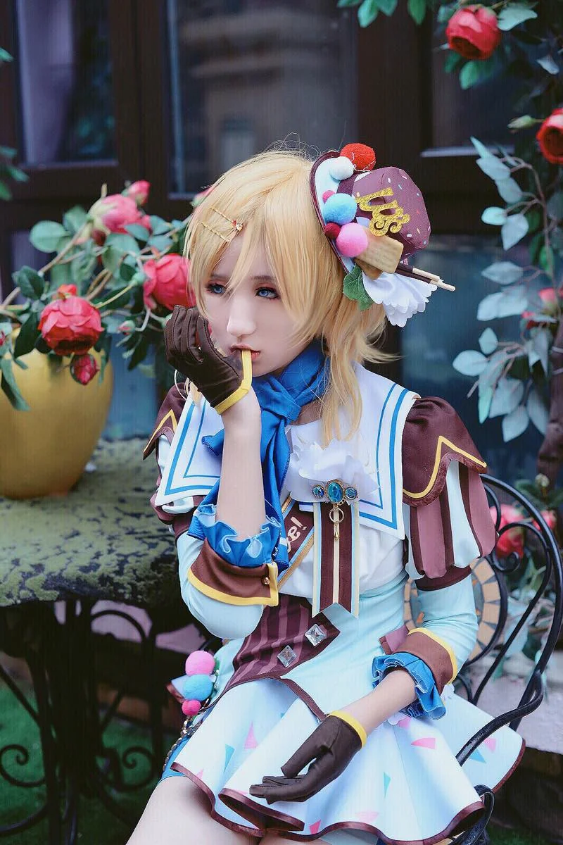 Love Live！绚濑绘里冰激凌觉醒COS写真