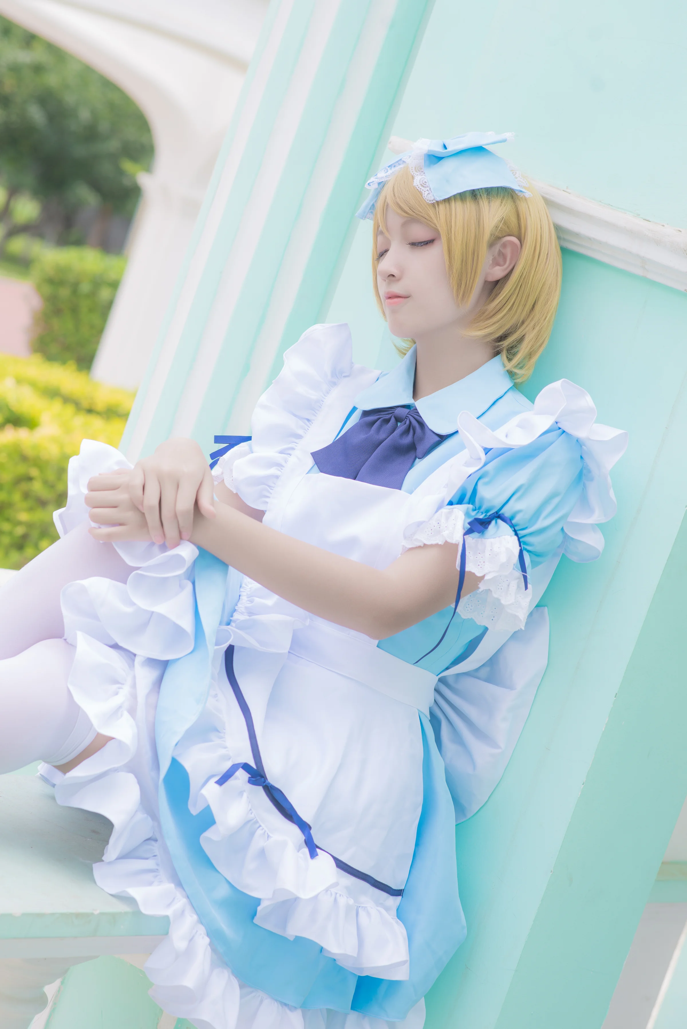 lovelive！花阳爱丽丝同人COS写真