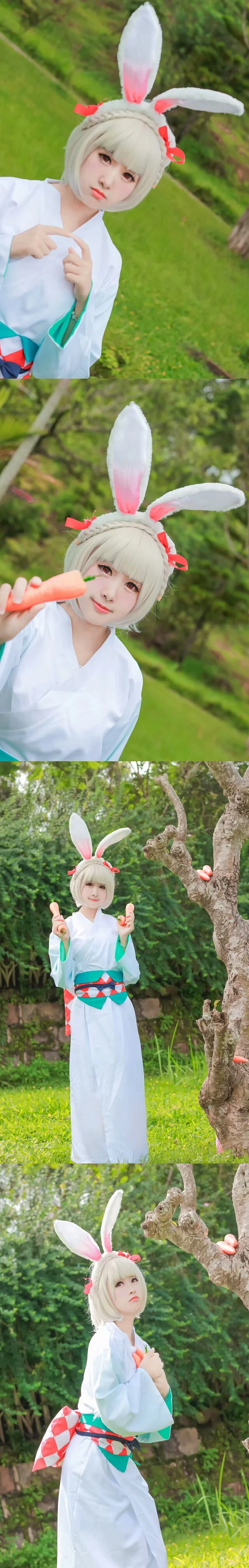 山兔COS写真 呼啦呼啦！看谁还不听话