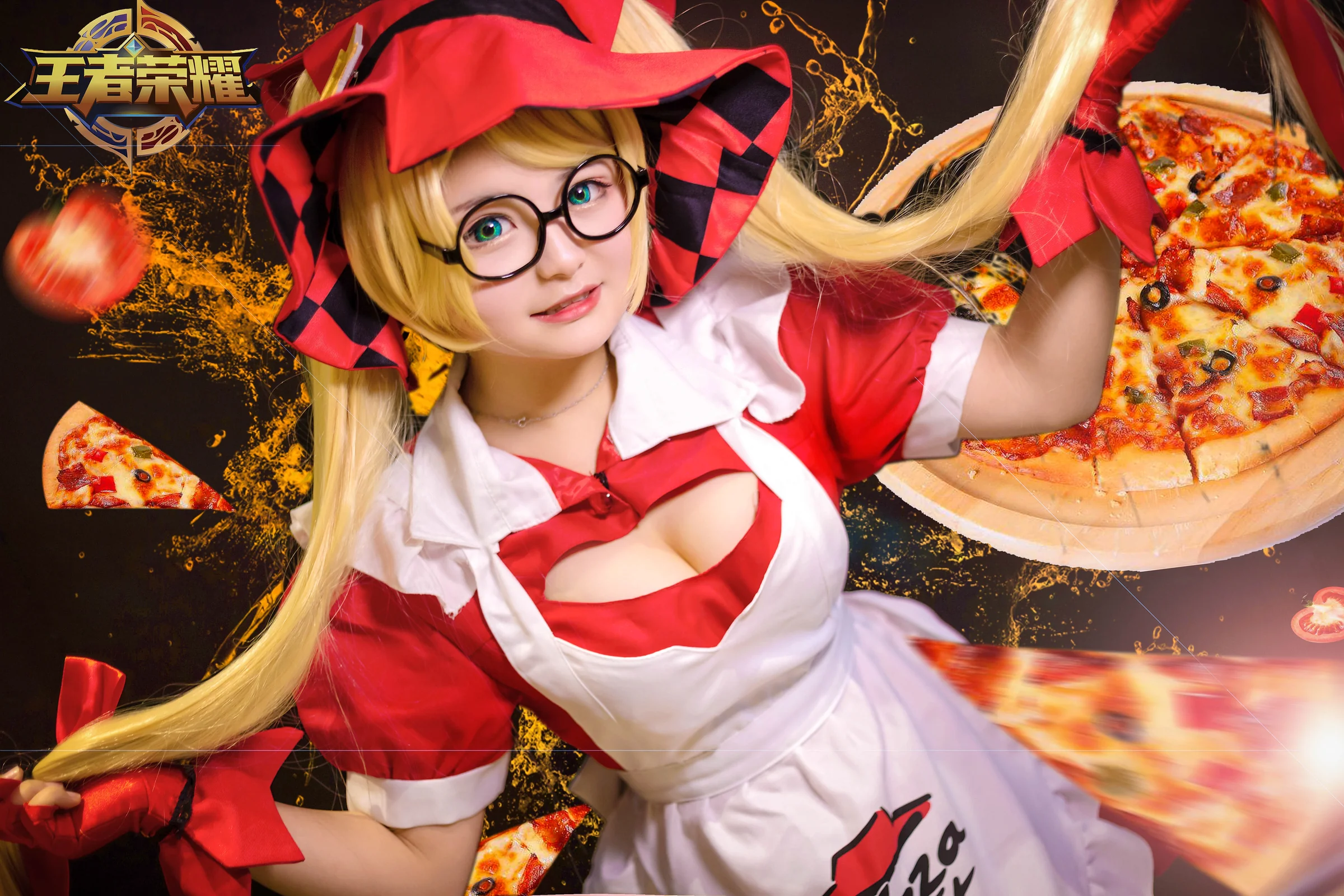 王者荣耀 安琪拉小厨娘COS写真